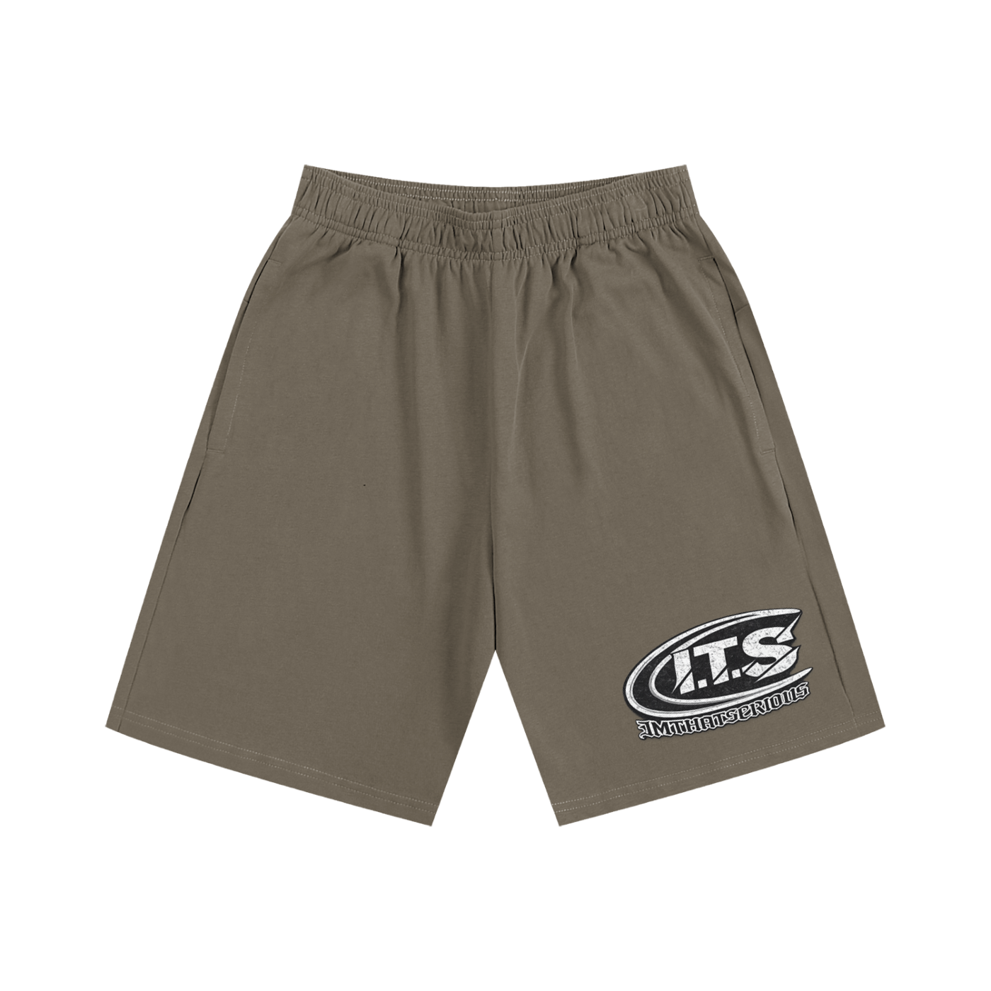 Heavyweight Cotton Shorts,I.T.S,IMTHATSERIOUS,Men,Men Shorts,Shorts,Cotton Shorts,I Will Win,I Will Win Shorts,I Will Win Men Shorts
