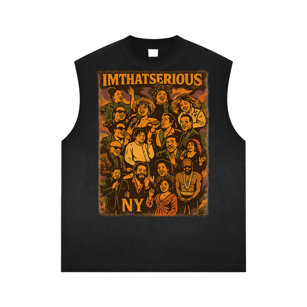 Reverse Washed Tank Top,Singers,Singers Men,Singers Men Tank Top,IMTHATSERIOUS,Men,Men Tank Top