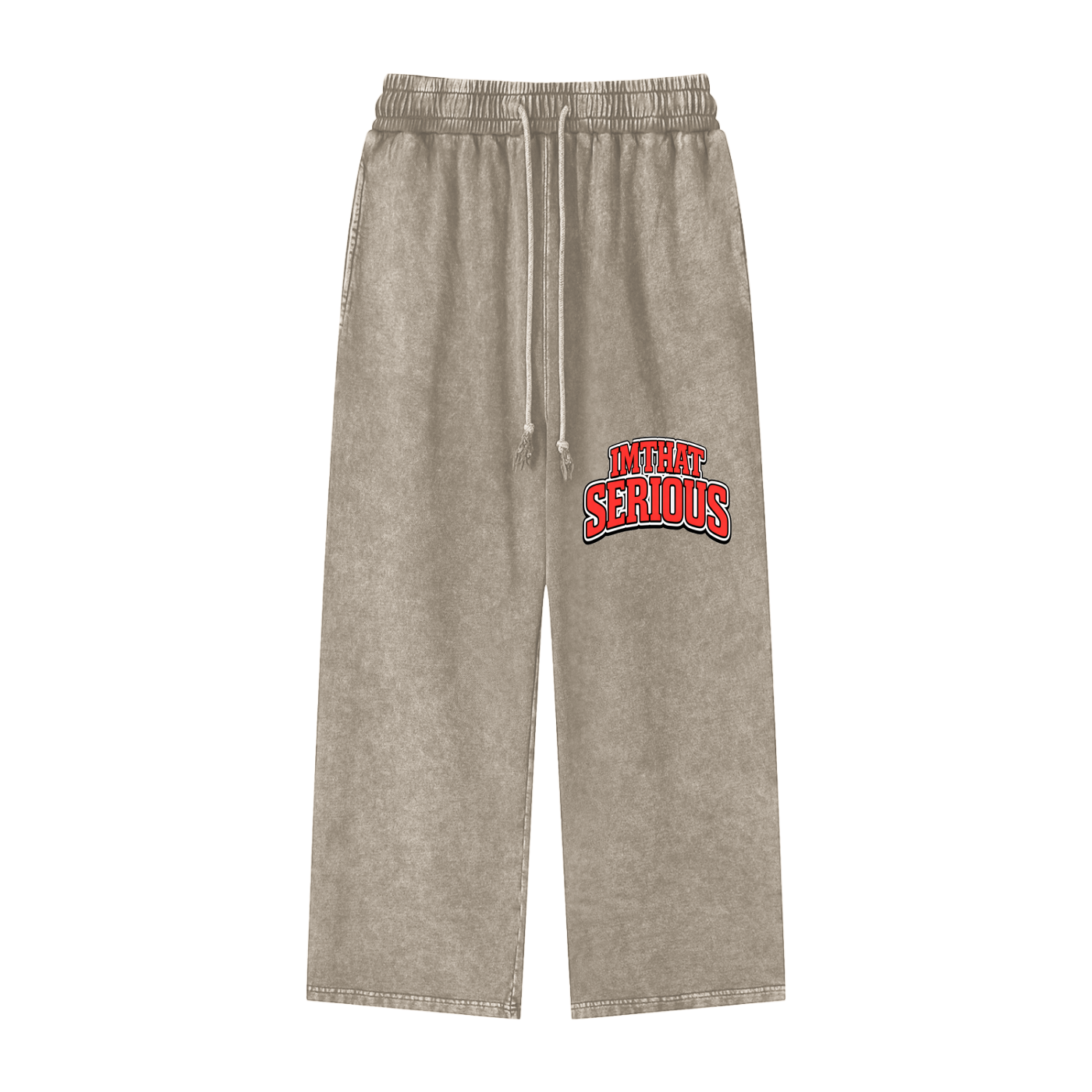 IMTHATSERIOUS,Life Is Short,Life Is Short Men Tracksuit,Life Is Short Men Pants,Snow Washed Straight Leg Pants,Men,Snow Washed,Men Snow Washed Pants,Men Straight Leg Pants