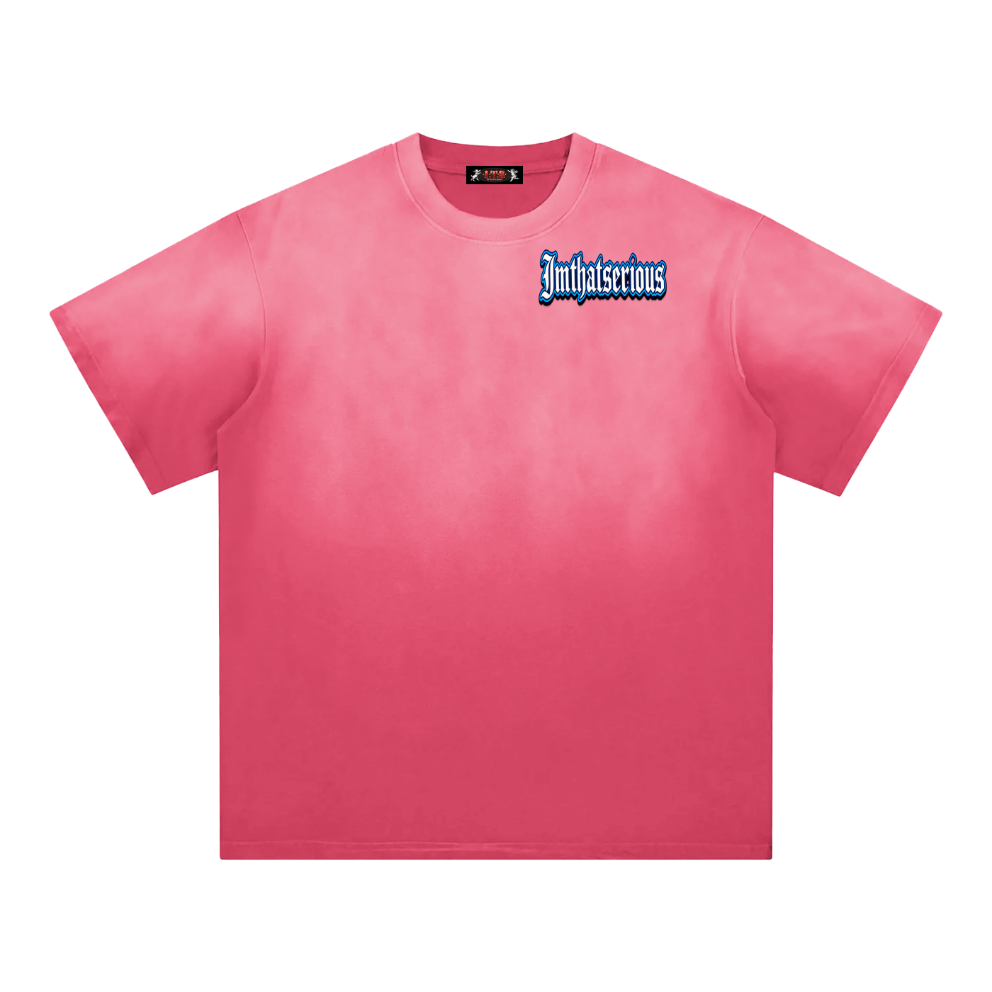 Sunfade Edge Gradient T-Shirt,IMTHATSERIOUS,Men,Men T-Shirt