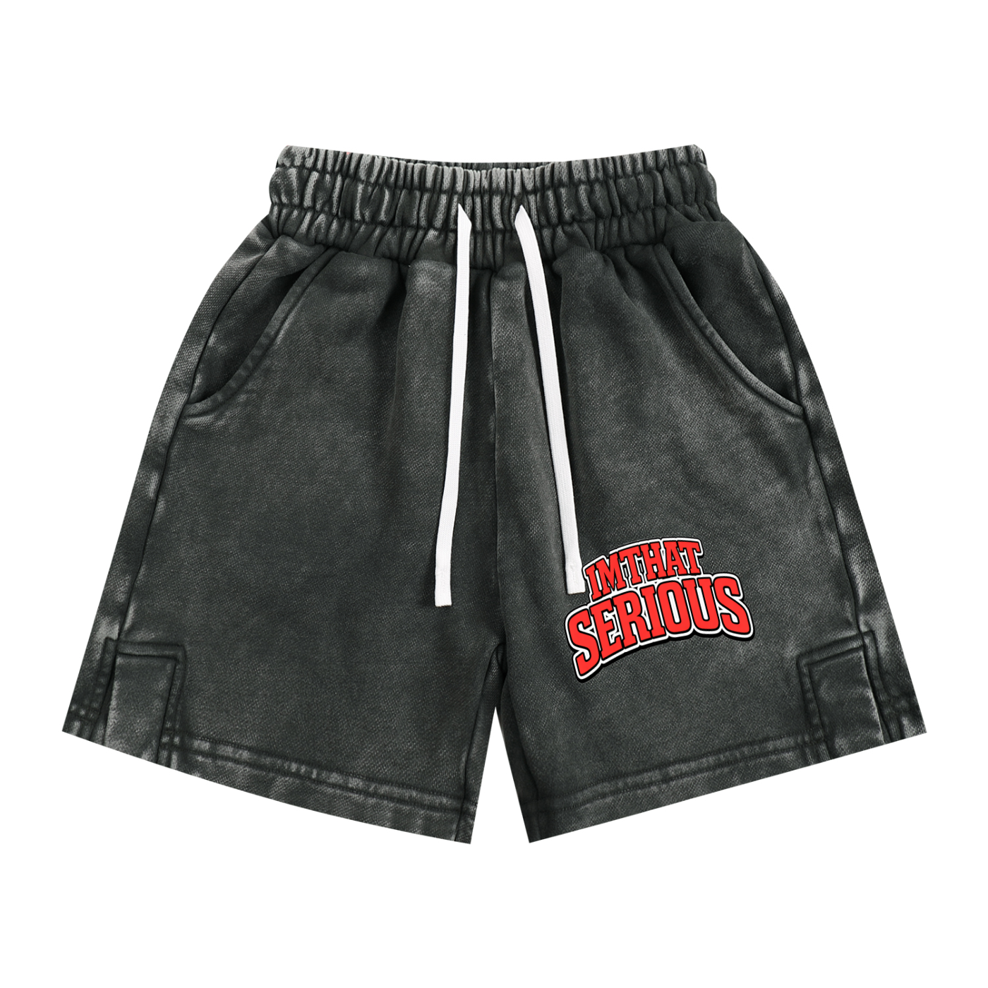 IMTHATSERIOUS,Life Is Short,Life Is Short Kids,Life Is Short Kids Short,Snow Washed Kids' Shorts,Kids,Kids Shorts,Kids Snow Washed Shorts