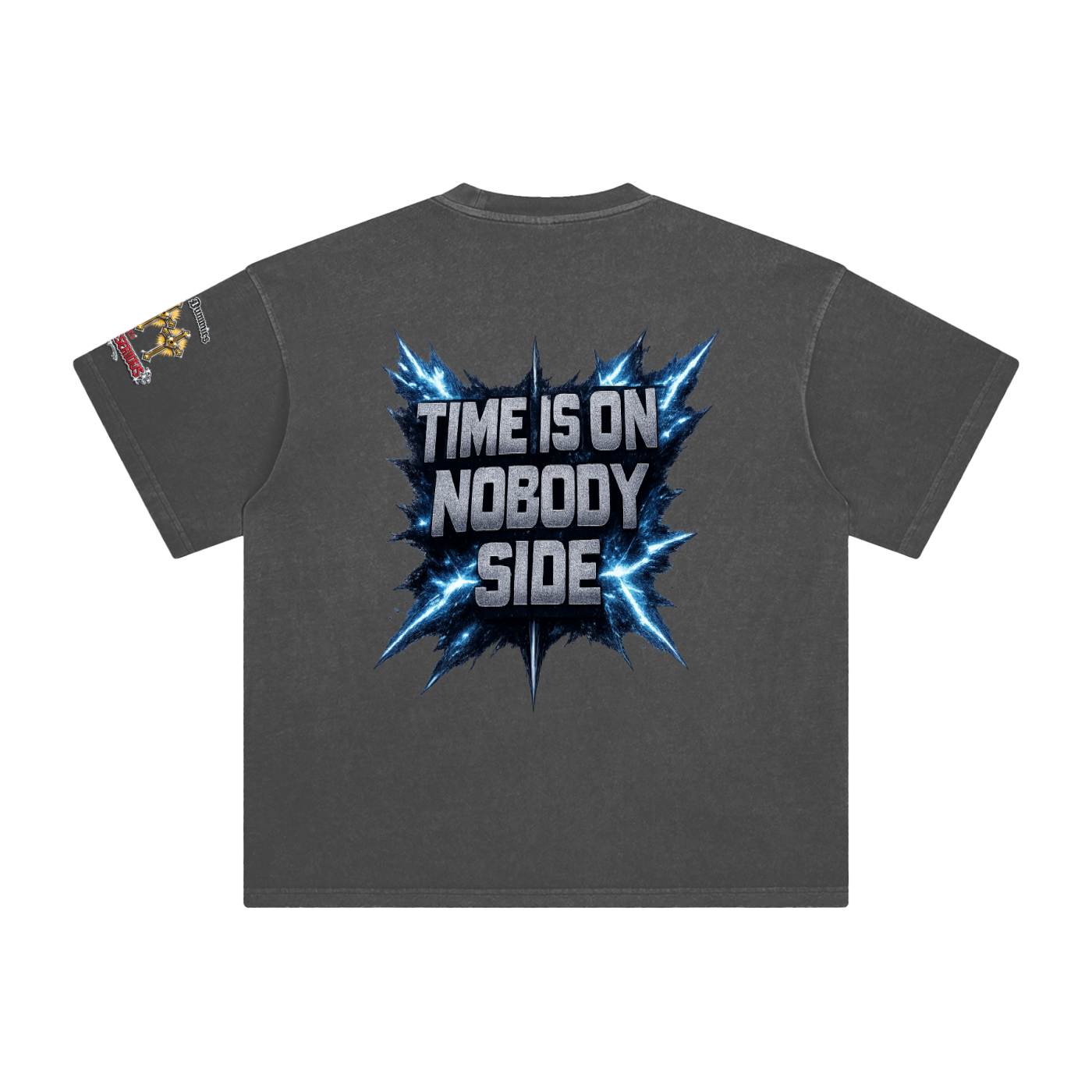 Time Is On Nobody Side,Time Is On Nobody Side Men,Time Is On Nobody Side T-Shirt,Enzyme Washed T-Shirt,Men Enzyme Washed T-Shirt,Enzyme Washed,Men,IMTHATSERIOUS,Men T-Shirt