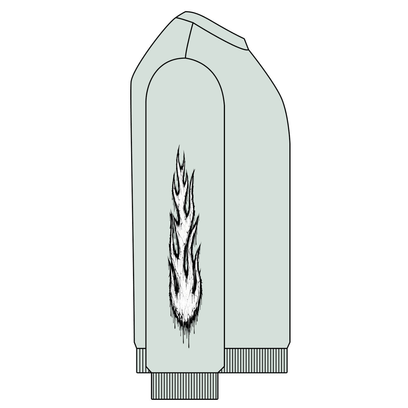 Snow Washed Oversized Sweatshi,Smoke,Smoke Men,Smoke Men Sweatshirt,Men,Men Sweatshirt,IMTHATSERIOUS