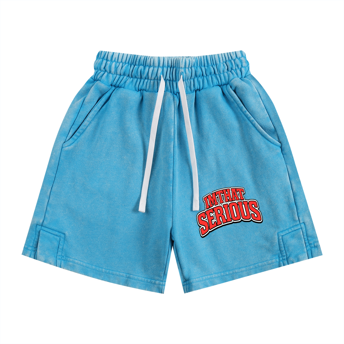 IMTHATSERIOUS,Life Is Short,Life Is Short Kids,Life Is Short Kids Short,Snow Washed Kids' Shorts,Kids,Kids Shorts,Kids Snow Washed Shorts