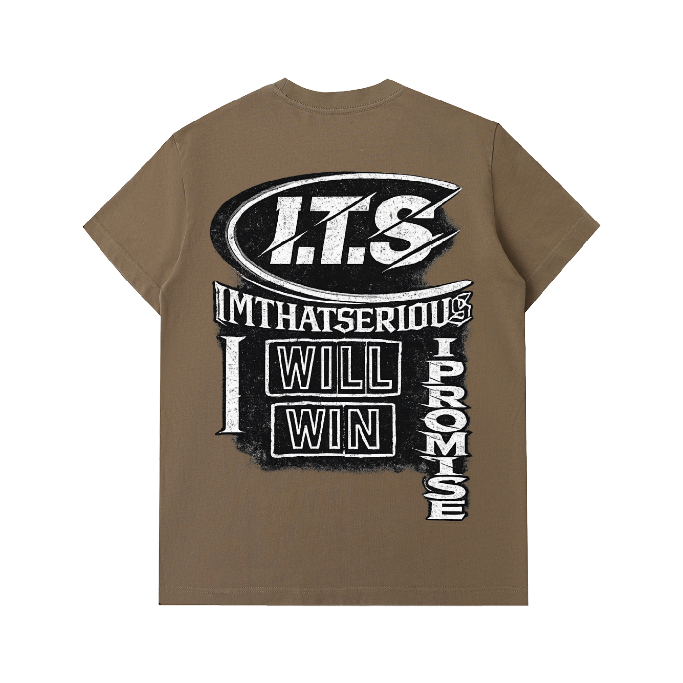 Heavyweight Cotton T-Shirt,I Will Win,I Will Win T-Shirt,Cotton,Cotton T-shirt,I Will Win Cotton T-shirt,T-shirt,Men,IMTHATSERIOUS,Men T-shirt