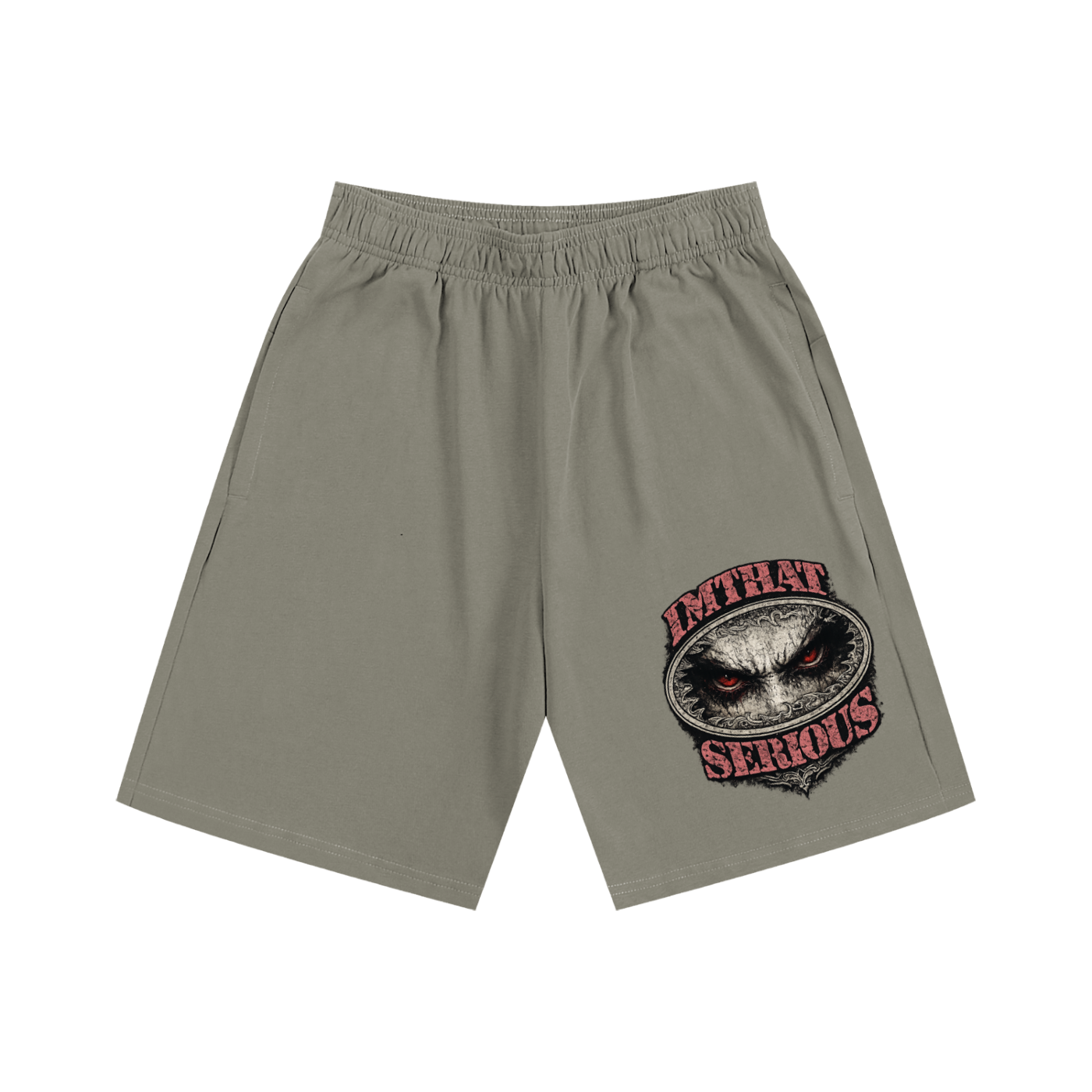 Heavyweight Cotton Shorts,Vision,Vision Shorts,Cotton Shorts,Shorts,Men Shorts,Men,IMTHATSERIOUS