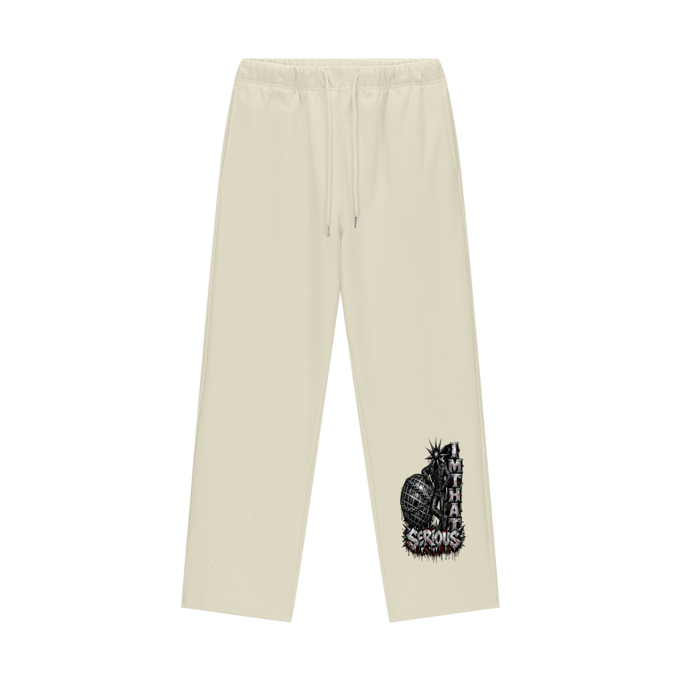 Heavyweight Fleece Straight,Danger,Danger Tracksuit,Danger Sweatpants,Danger Straight Leg Pants,IMTHATSERIOUS,I.T.S,Tracksuit,Fleece Straight Leg Pants,Straight Leg Pants