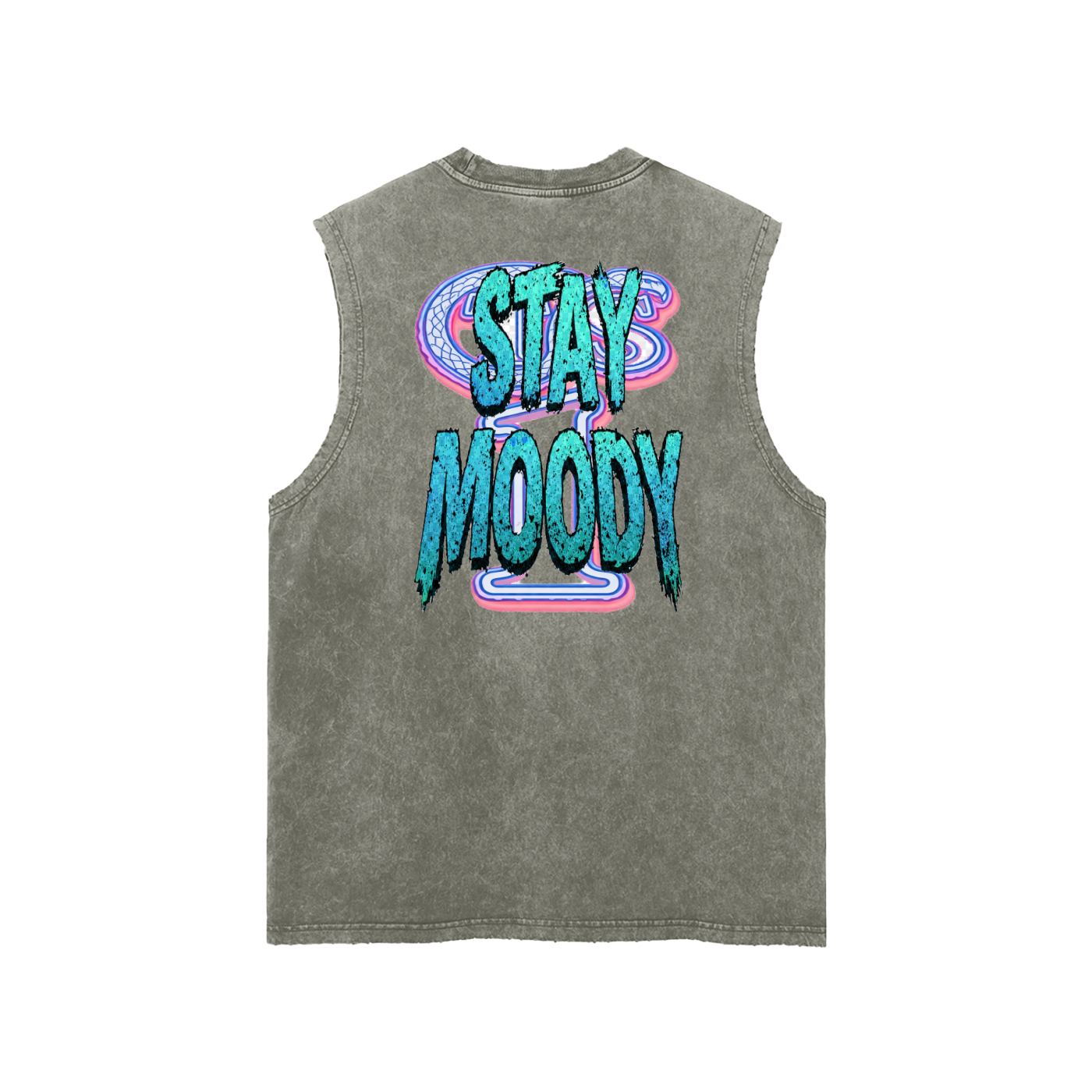 Snow Washed Frayed Hem Tank To,X,X Men,X Men Tank Top,Men,Men Tank Top,IMTHATSERIOUS