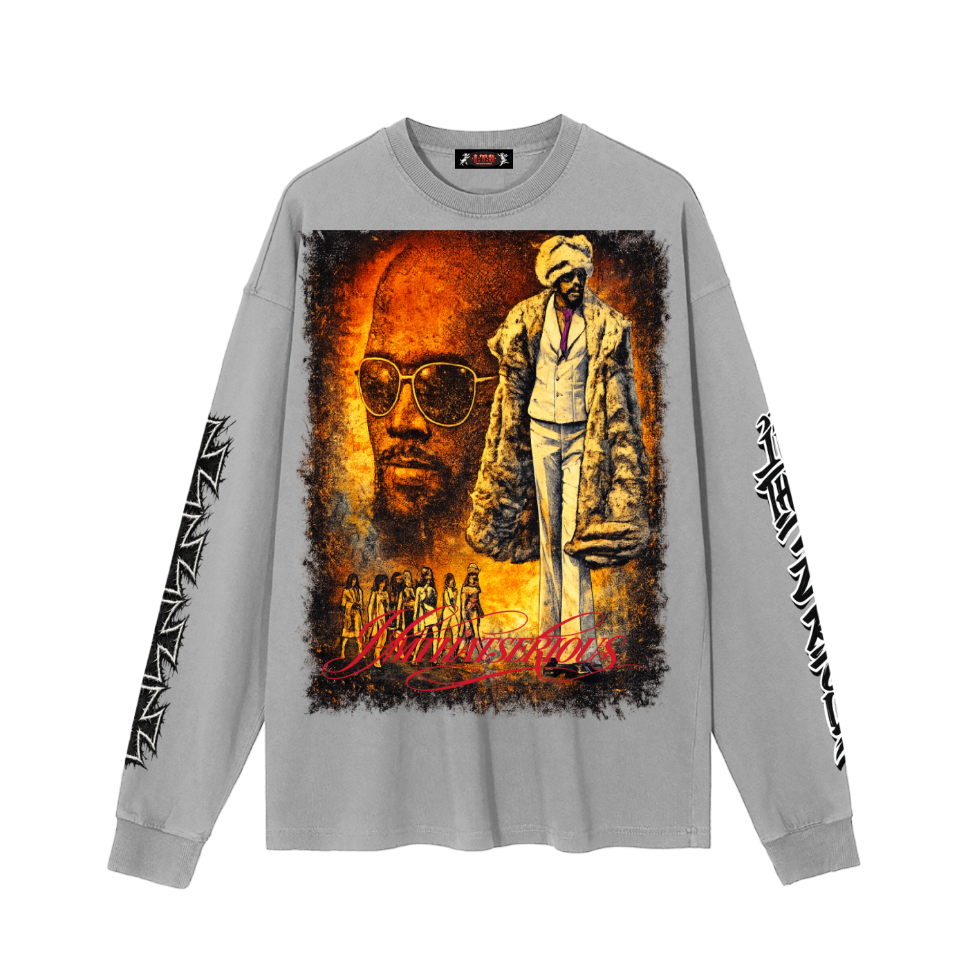 Vintage Washed Long Sleeve T-S,Playa,Playa Men,Playa Men Long Sleeve T-Shirt,Men,Men Long Sleeve T-Shirt,IMTHATSERIOUS