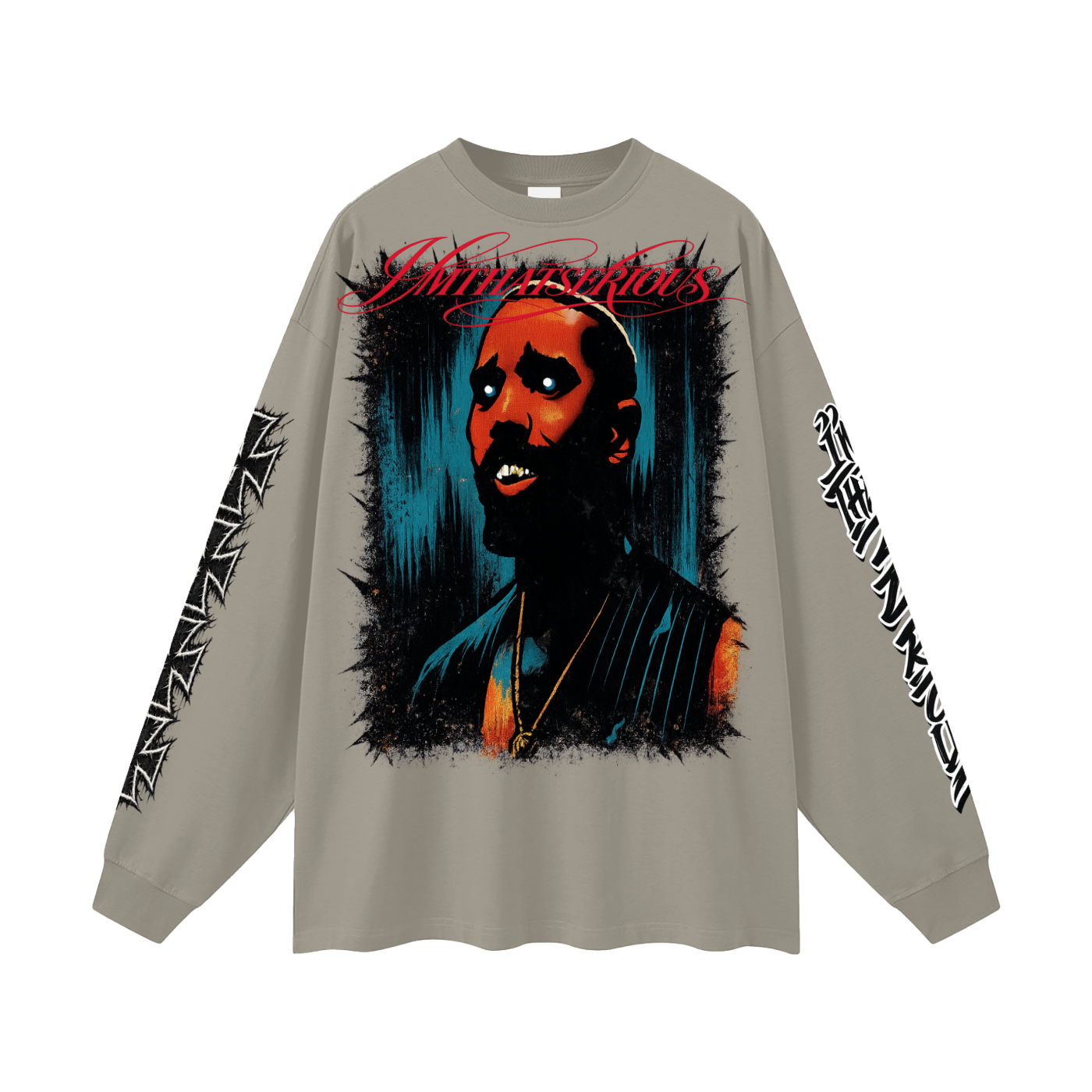 Oversized Long Sleeve T-Shirt,IMTHATSERIOUS,Men,Stack Men,Stack Men Long Sleeve T-Shirt,Men Long Sleeve T-Shirt