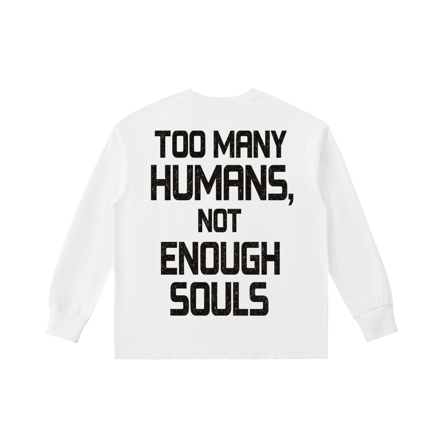 Not Enough Souls,Not Enough Souls Kids,Kids,IMTHATSERIOUS,Kids' Cotton Long-Sleeve Tee,Kids Cotton Tee,Kids Long Sleeve Tee