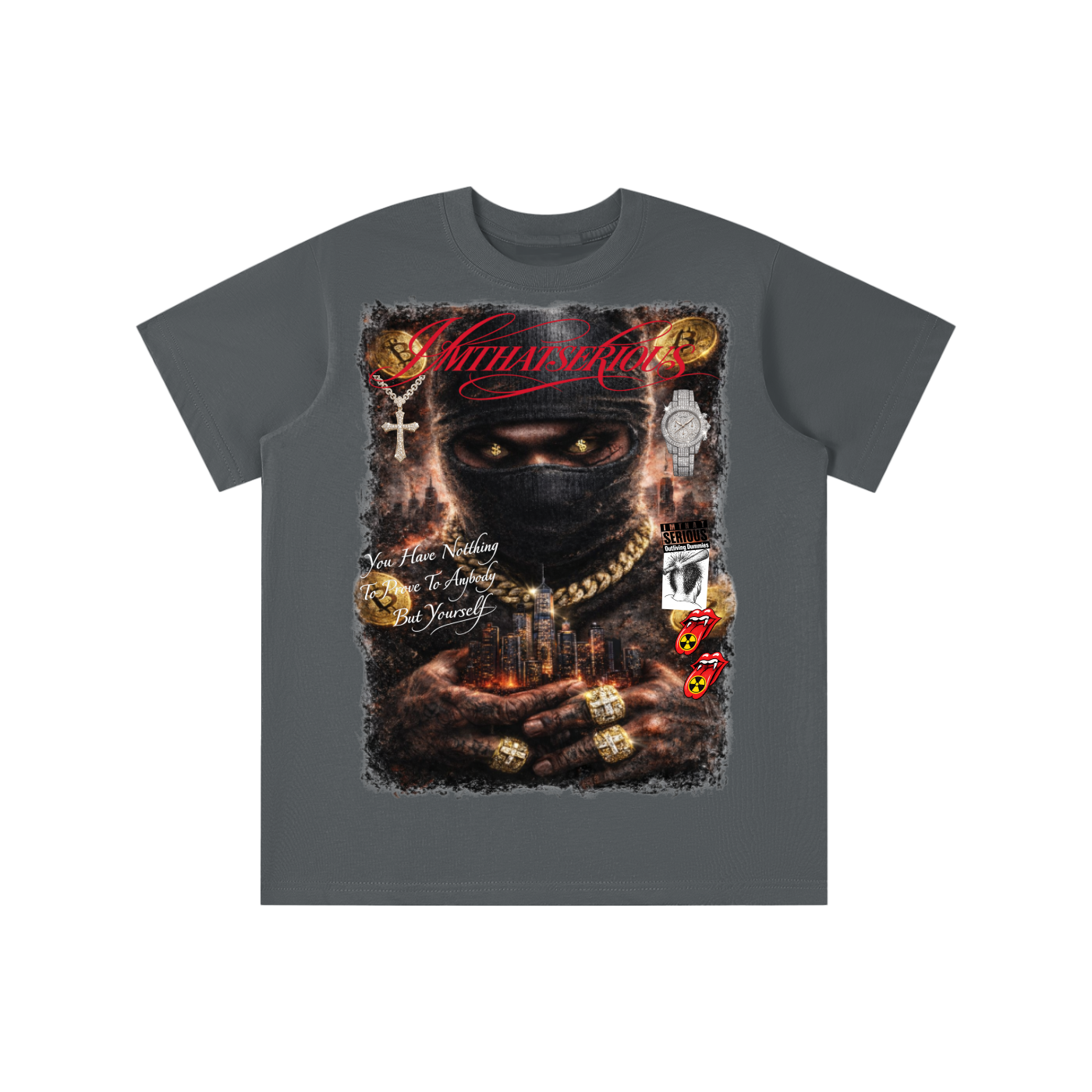 Kids,Kids T-Shirt,IMTHATSERIOUS,Hustlin,Hustlin Kids,Hustlin Kids T-Shirt