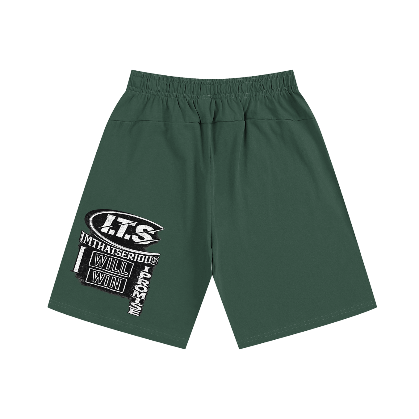 Heavyweight Cotton Shorts,I.T.S,IMTHATSERIOUS,Men,Men Shorts,Shorts,Cotton Shorts,I Will Win,I Will Win Shorts,I Will Win Men Shorts