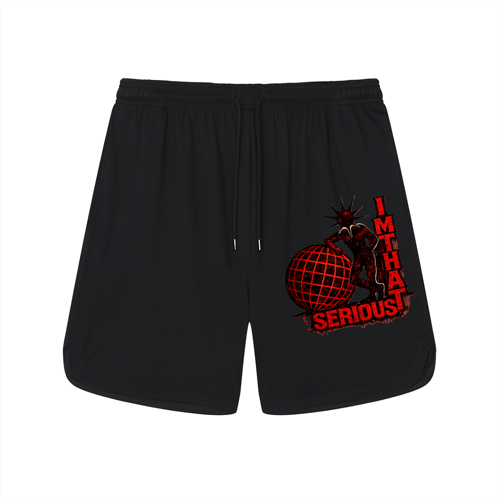 Mesh-Lined Performance Shorts,God Sees Your Pain,God Sees Your Pain Shorts,Shorts,IMTHATSERIOUS,I.T.S,Men,Men Shorts