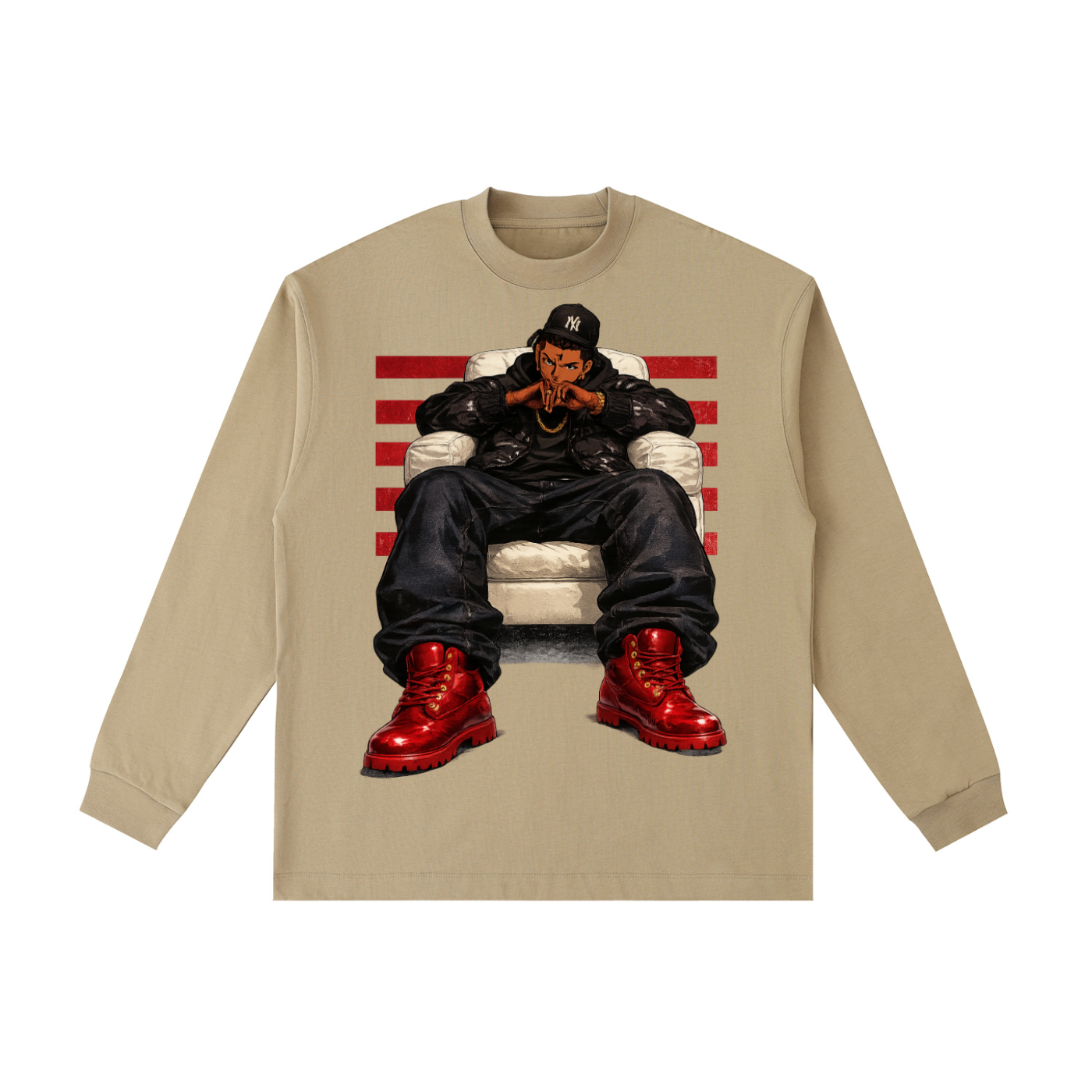 Cotton Long Sleeve T-Shirt,IMTHATSERIOUS,Real Energy,Real Energy Long Sleeve,Cotton,Long Sleeve,Long Sleeve T-shirt