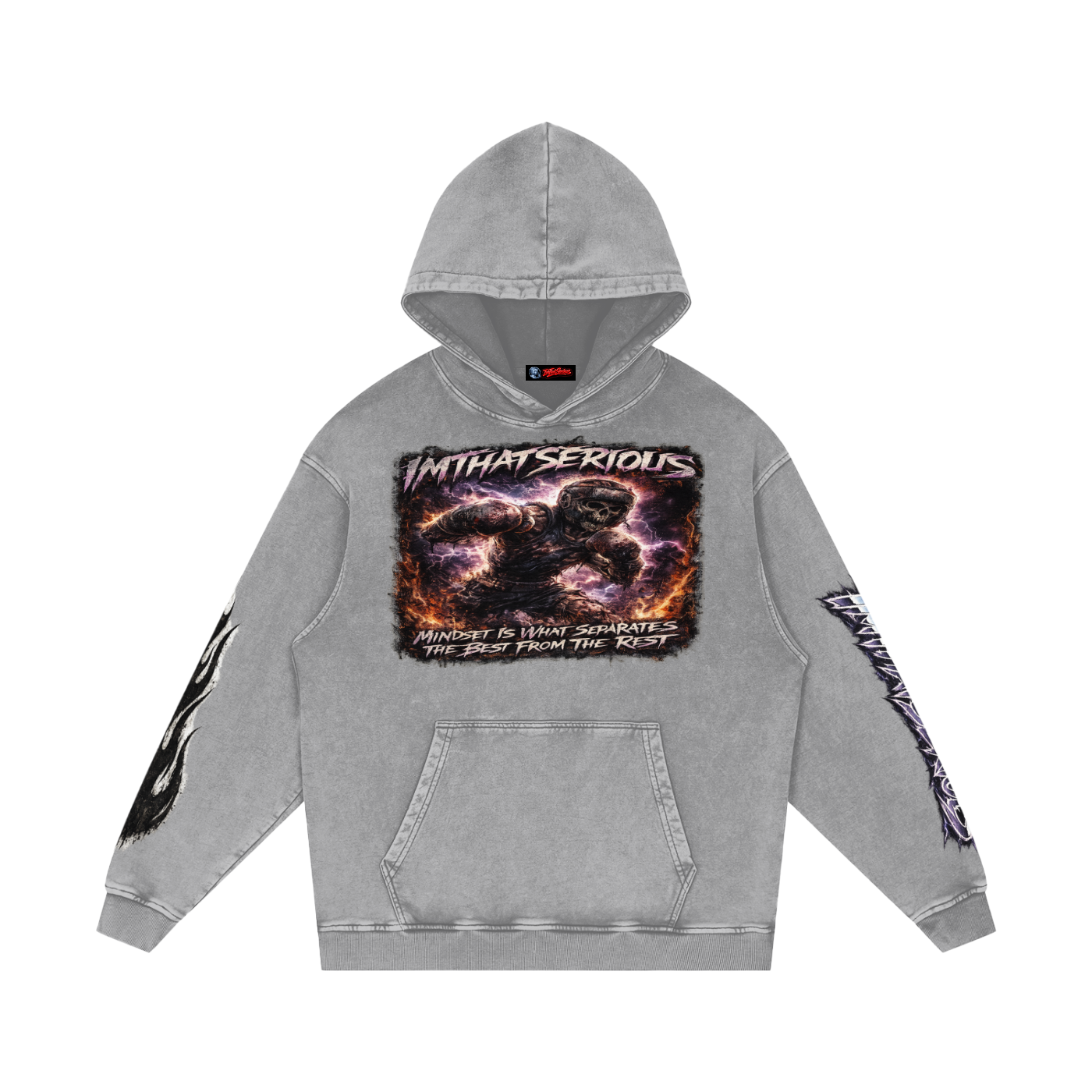 The Greatest,The Greatest Men,The Greatest Men Hoodie,Snow Washed Loose Cotton Hoodi,IMTHATSERIOUS,Men,Men Hoodie,Men Snow Washed Hoodie,Men Cotton Hoodie,Men Snow Washed Cotton Hoodie