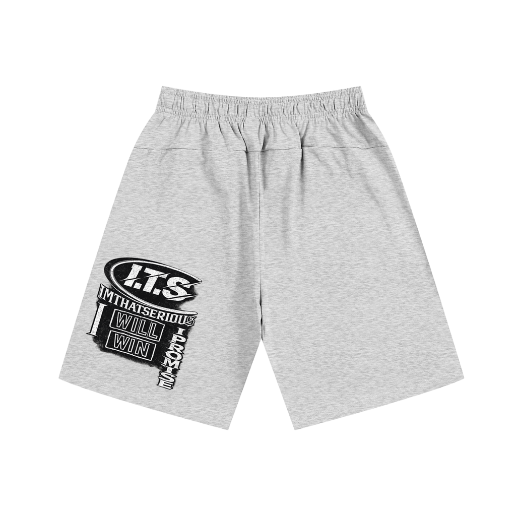 Heavyweight Cotton Shorts,I.T.S,IMTHATSERIOUS,Men,Men Shorts,Shorts,Cotton Shorts,I Will Win,I Will Win Shorts,I Will Win Men Shorts