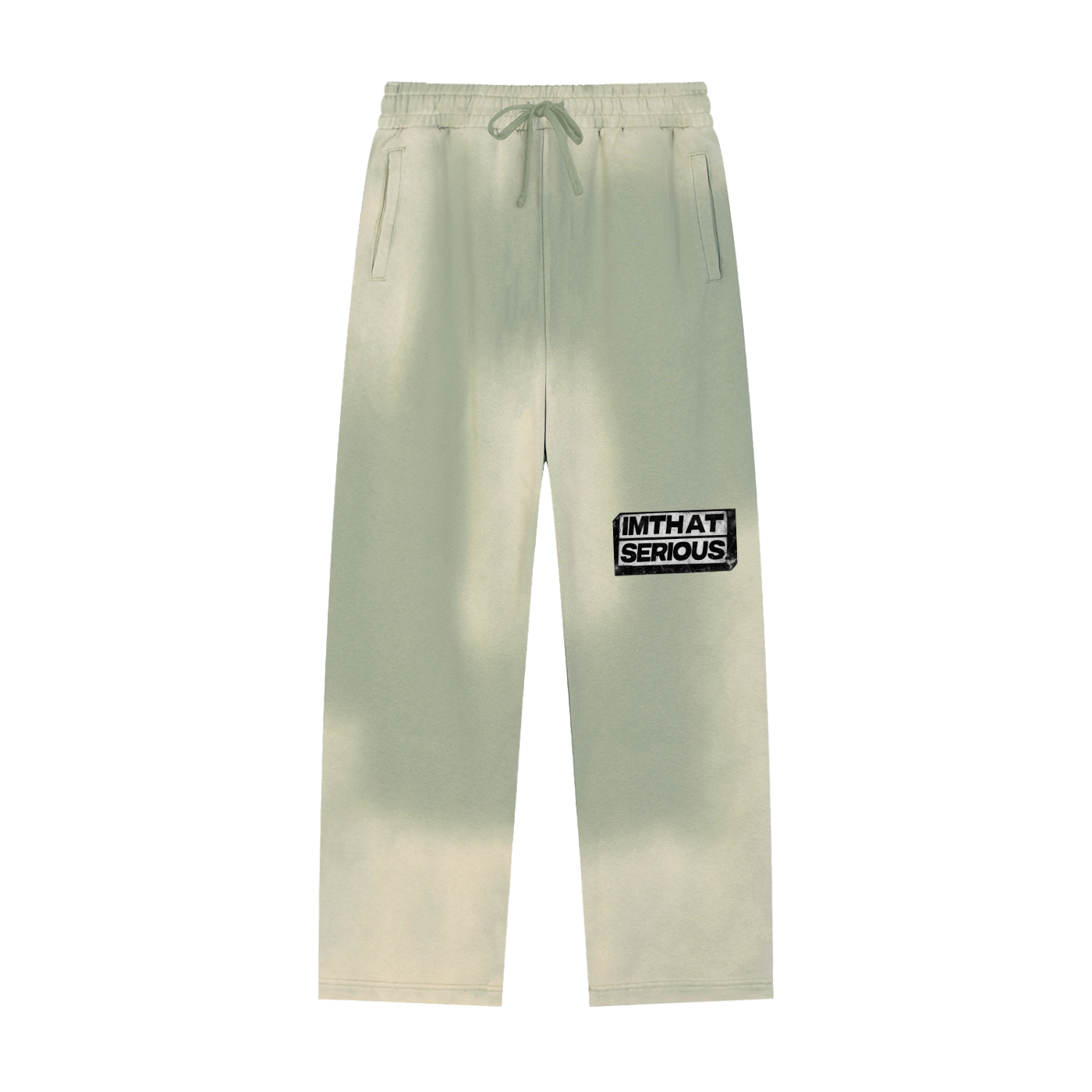 IMTHATSERIOUS,Angels Cry,Angels Cry Tracksuit,Angels Cry Men Tracksuit,Angels Cry Sweatpants,Sun Fade Raw Edge,Straight-Leg Sweatpants,Men Straight-Leg Sweatpants,Men Tracksuit,Men Sun Fade Sweatpants