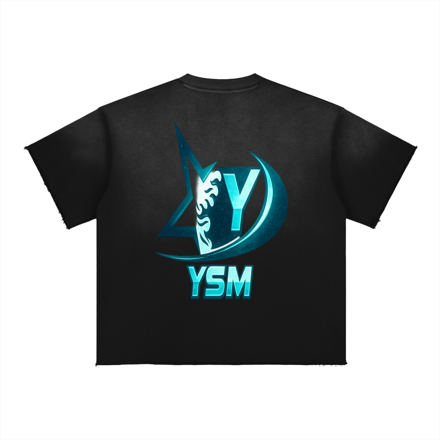 Sun Fade Raw Edge T-Shirt,Men,Men T-Shirt,IMTHATSERIOUS