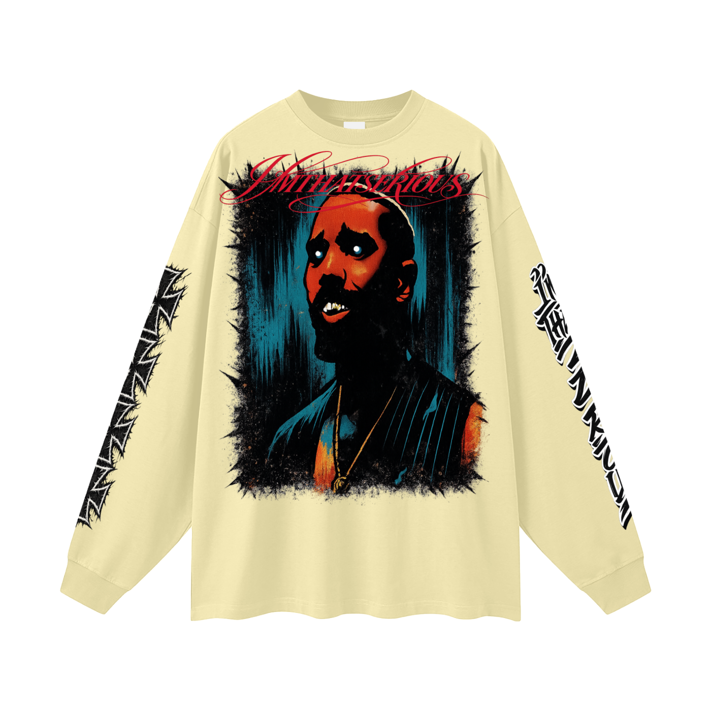 Oversized Long Sleeve T-Shirt,IMTHATSERIOUS,Men,Stack Men,Stack Men Long Sleeve T-Shirt,Men Long Sleeve T-Shirt