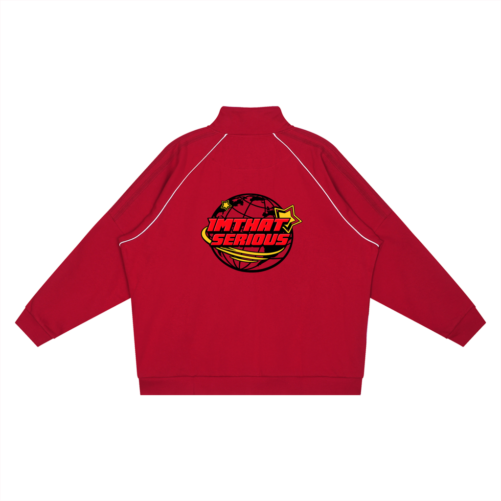 Reflection Striped Raglan Slee,men,women,imthatserious,tracksuit,hoodies,reflection hoodies,reflection tracksuit