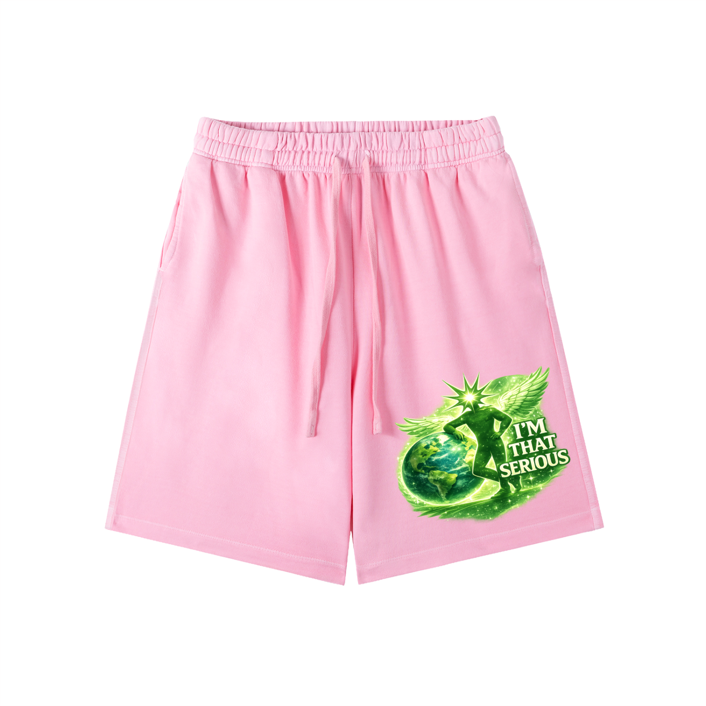 Vintage Wash Cotton Shorts,IMTHATSERIOUS,IMTHATSERIOUS Shorts,Shorts,Cotton Shorts,Men,Men Shorts