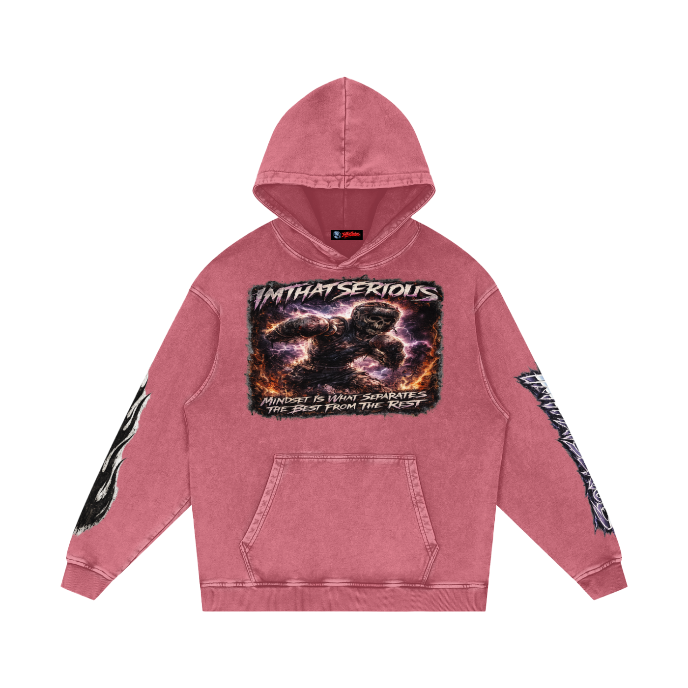 The Greatest,The Greatest Men,The Greatest Men Hoodie,Snow Washed Loose Cotton Hoodi,IMTHATSERIOUS,Men,Men Hoodie,Men Snow Washed Hoodie,Men Cotton Hoodie,Men Snow Washed Cotton Hoodie