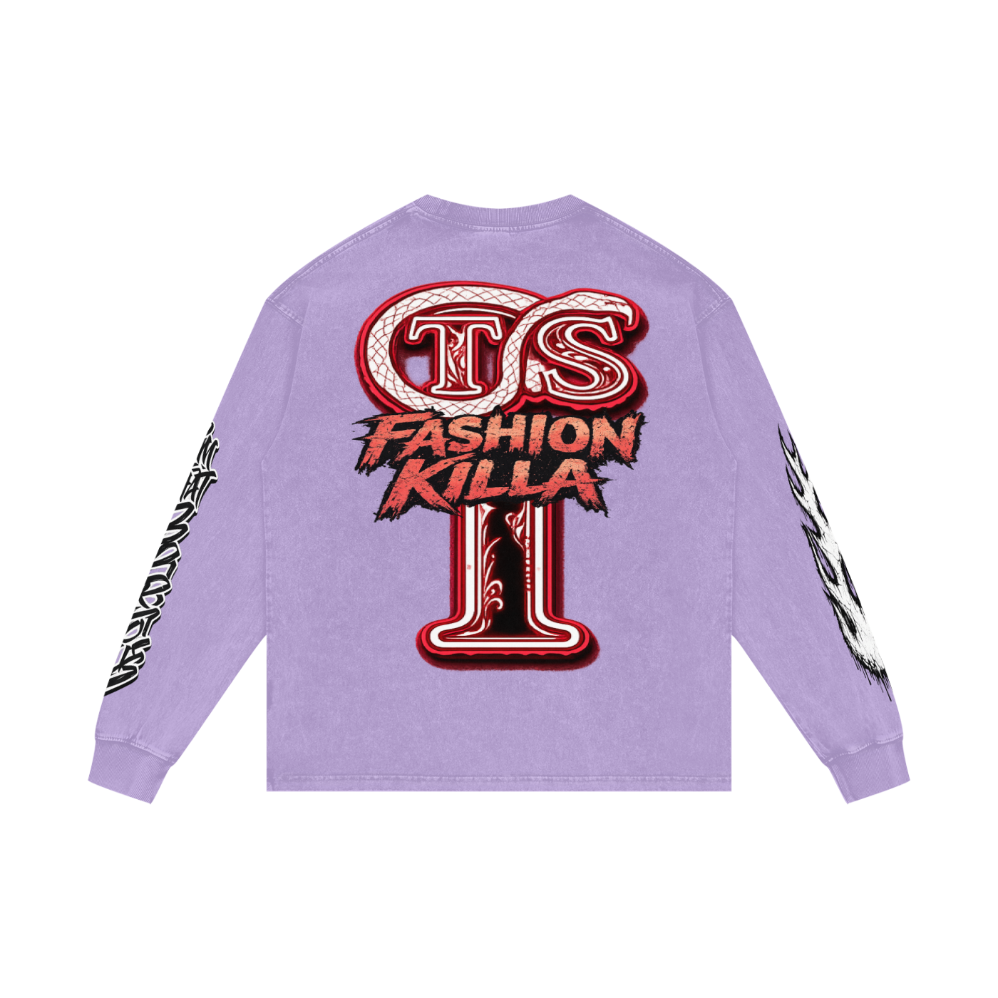 Acid Wash Oversize Long Sleeve,Men,Men Long Sleeve T-Shirt,Tigers,Tigers Men,Tigers Men Long Sleeve T-Shirt,IMTHATSERIOUS