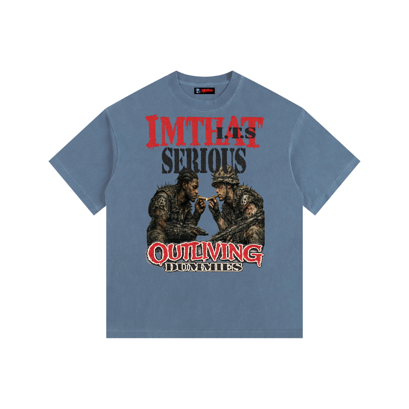 War Gas Mud,War Gas Mud Men,War Gas Mud T-Shirt,War Gas Mud Men T-Shirt,IMTHATSERIOUS,Men,Vintage Washed Oversized Cotto,Men Vintage Washed T-Shirt,Men Cotton T-Shirt,Men Oversized T-Shirt