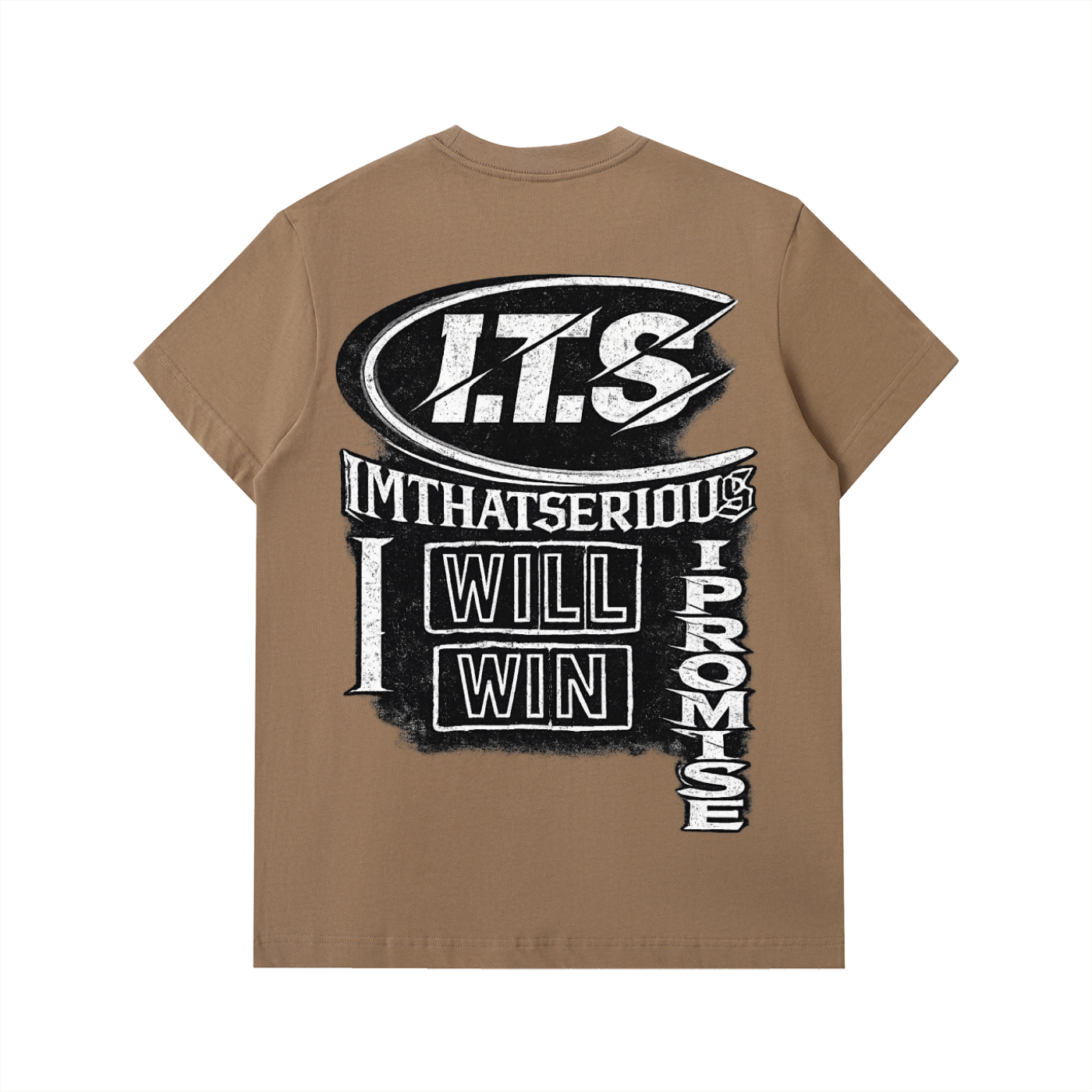 Heavyweight Cotton T-Shirt,I Will Win,I Will Win T-Shirt,Cotton,Cotton T-shirt,I Will Win Cotton T-shirt,T-shirt,Men,IMTHATSERIOUS,Men T-shirt