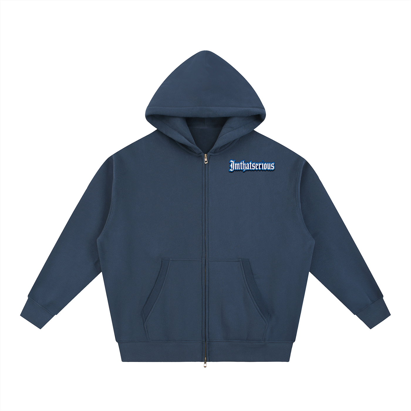 Oversized Fleece Boxy Hoodie,Men,Men Hoodie,IMTHATSERIOUS