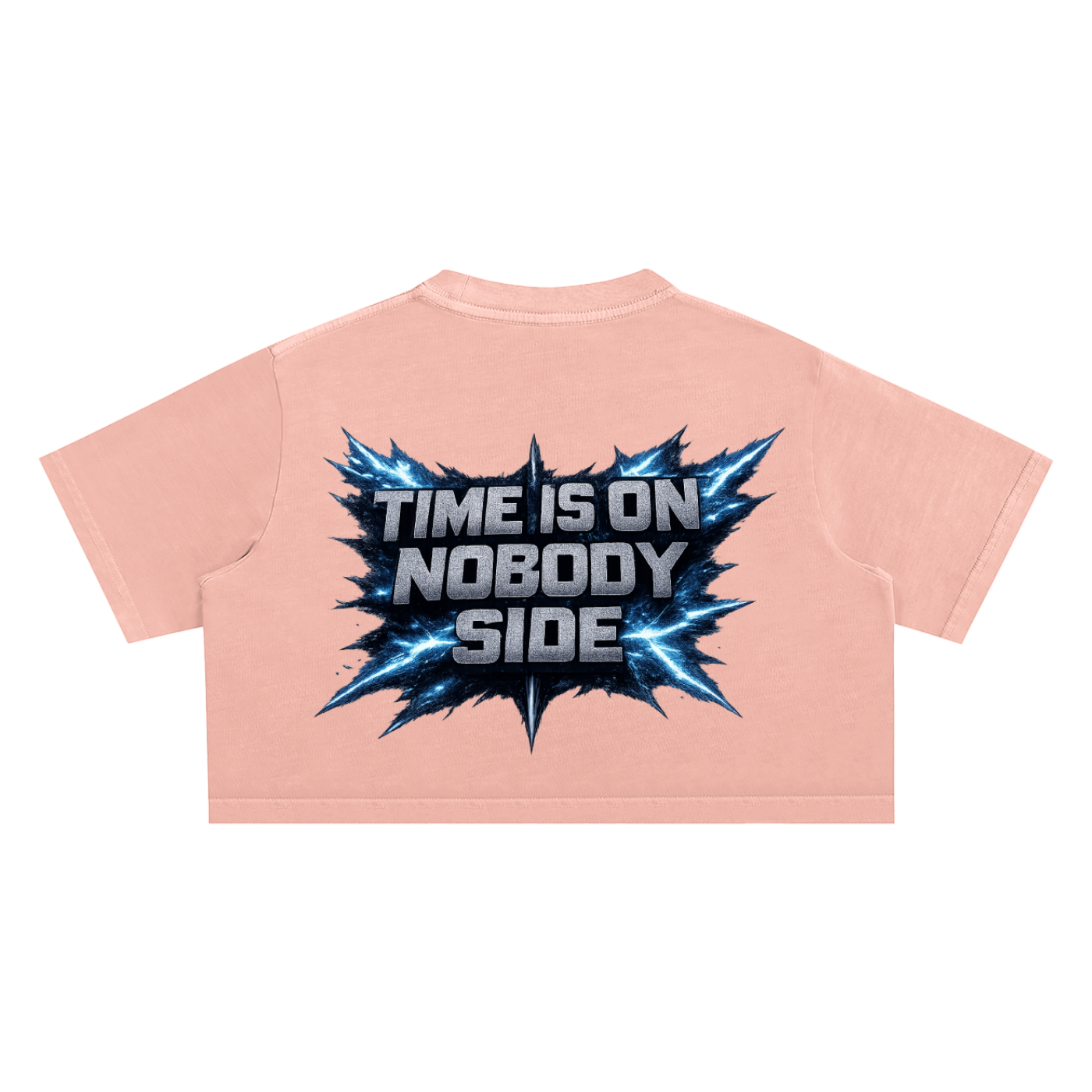 Time Is On Nobody Side,Time Is On Nobody Side Women,Time Is On Nobody Side Crop To,Snow Washed Crop Top,Women Snow Washed Crop Top,Snow Washed,Women,IMTHATSERIOUS,Crop Top,Women Crop Top