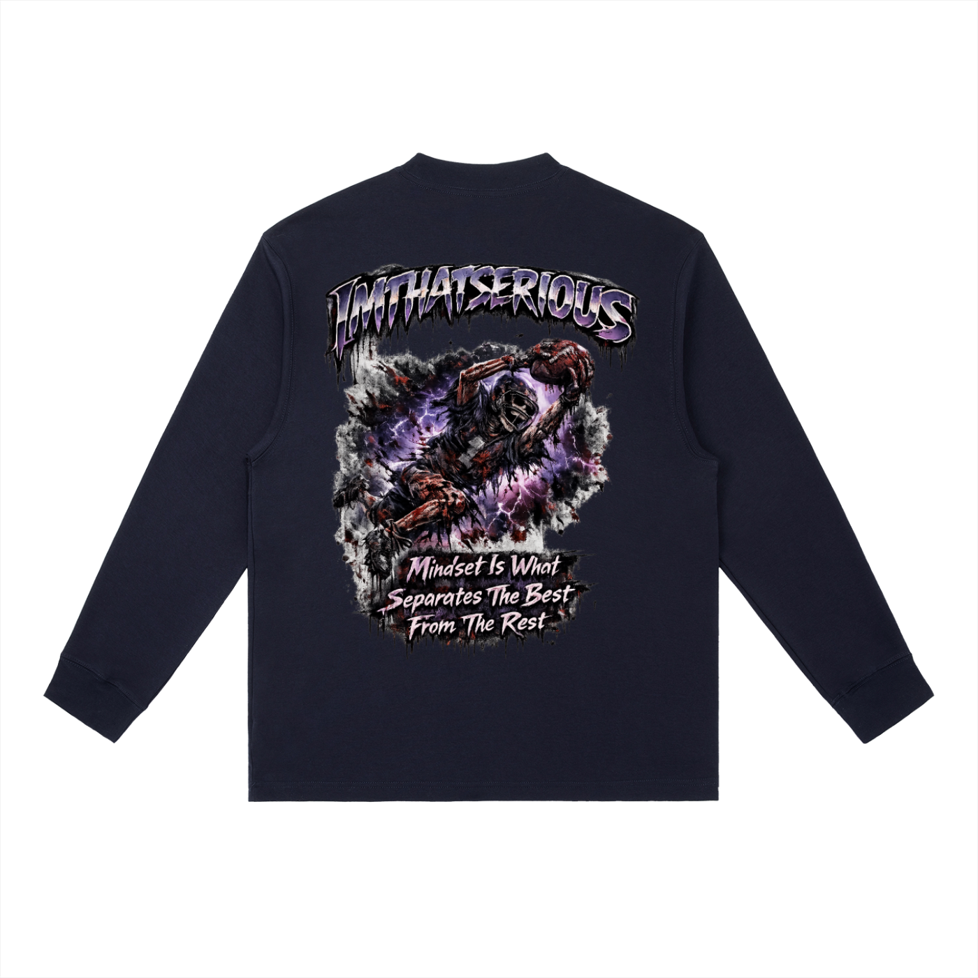 Crewneck Long-Sleeve T-Shirt,IMTHATSERIOUS,Men,men crewneck,men long sleeve t-shirt,long sleeve t-shirt,crewneck,crewneck long sleeve,mindset,mindset men