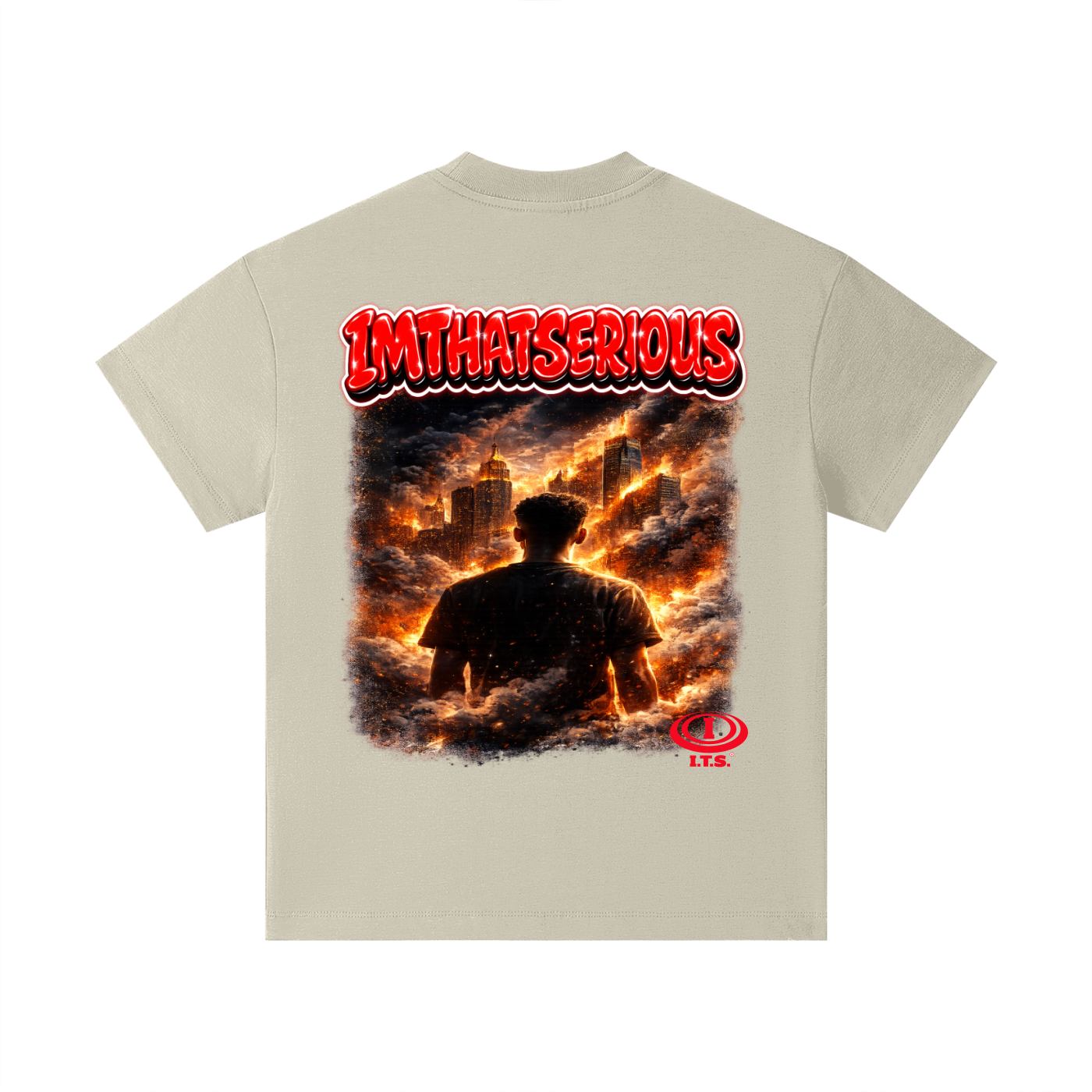 Pure Cotton Kids' T-Shirt,Kids,IMTHATSERIOUS,Cotton,Pure Cotton,T-Shirt,Burn Down City,Burn Down City T-Shirt,Burn Down City Kids T-Shirt