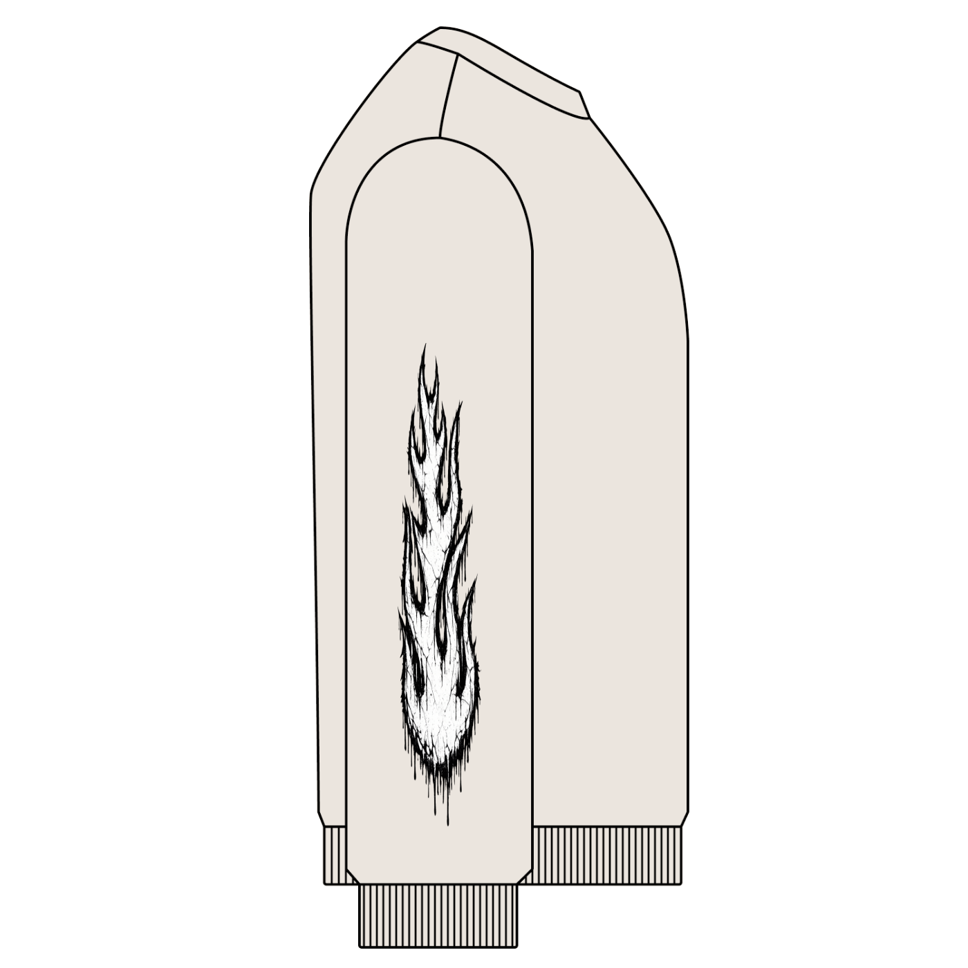 Snow Washed Oversized Sweatshi,Smoke,Smoke Men,Smoke Men Sweatshirt,Men,Men Sweatshirt,IMTHATSERIOUS