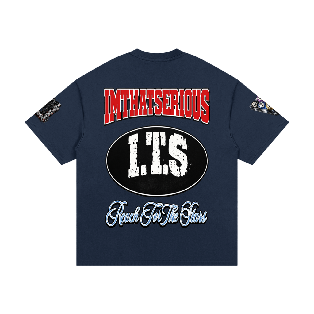  Heavyweight Cotton T-Shirt,I.T.S,IMTHATSERIOUS,Reach For The Stars,Reach For The Stars T-shirt,T-shirt,Men,Men T-shirt,Cotton T-shirt,Men Cotton T-shirt