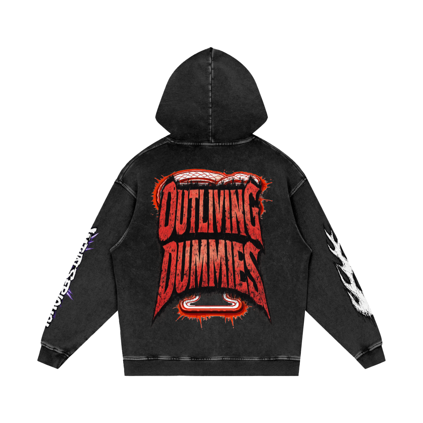 Snow Washed Cotton Hoodie,Checkmate,Checkmate Men,Checkmate Men Hoodie,Men,Men Hoodie,IMTHATSERIOUS