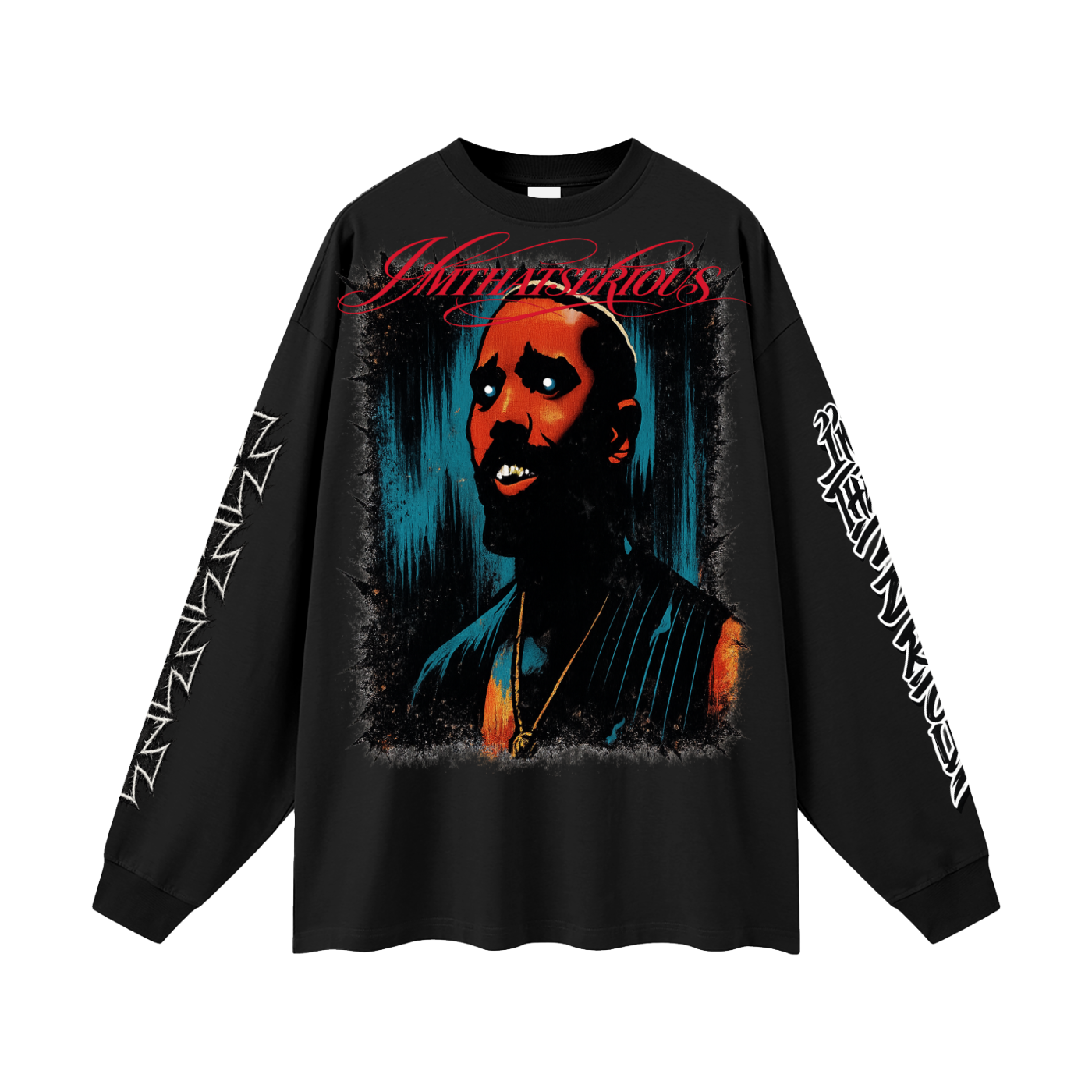 Oversized Long Sleeve T-Shirt,IMTHATSERIOUS,Men,Stack Men,Stack Men Long Sleeve T-Shirt,Men Long Sleeve T-Shirt