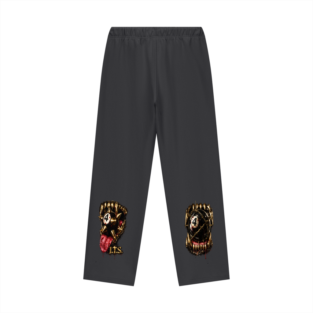 Heavyweight Fleece Straight,Danger,Danger Tracksuit,Danger Sweatpants,Danger Straight Leg Pants,IMTHATSERIOUS,I.T.S,Tracksuit,Fleece Straight Leg Pants,Straight Leg Pants