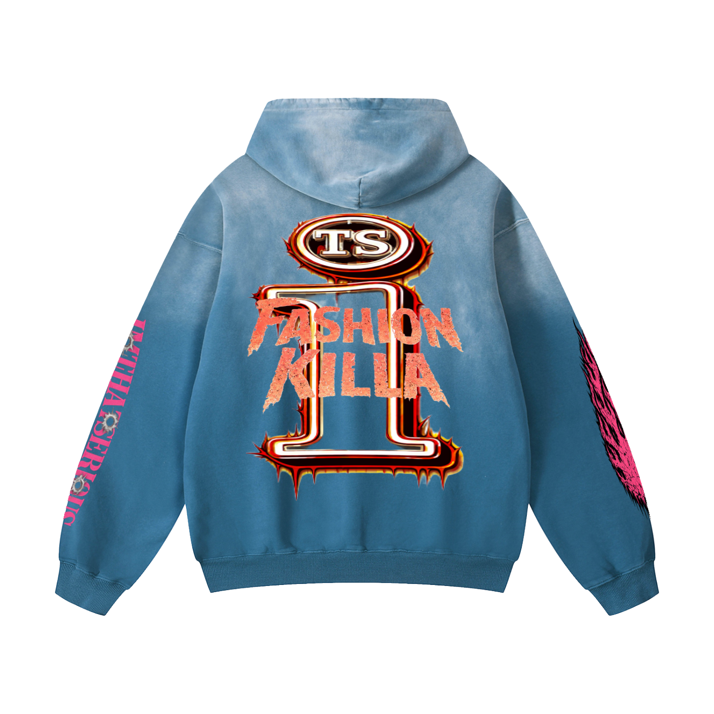 Sunfade Oversized Hoodie,IMTHATSERIOUS,Heist,Heist Men,Heist Men Hoodie,Men,Men Hoodie