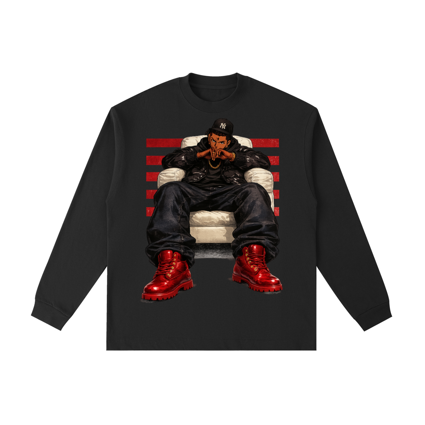 Cotton Long Sleeve T-Shirt,IMTHATSERIOUS,Real Energy,Real Energy Long Sleeve,Cotton,Long Sleeve,Long Sleeve T-shirt