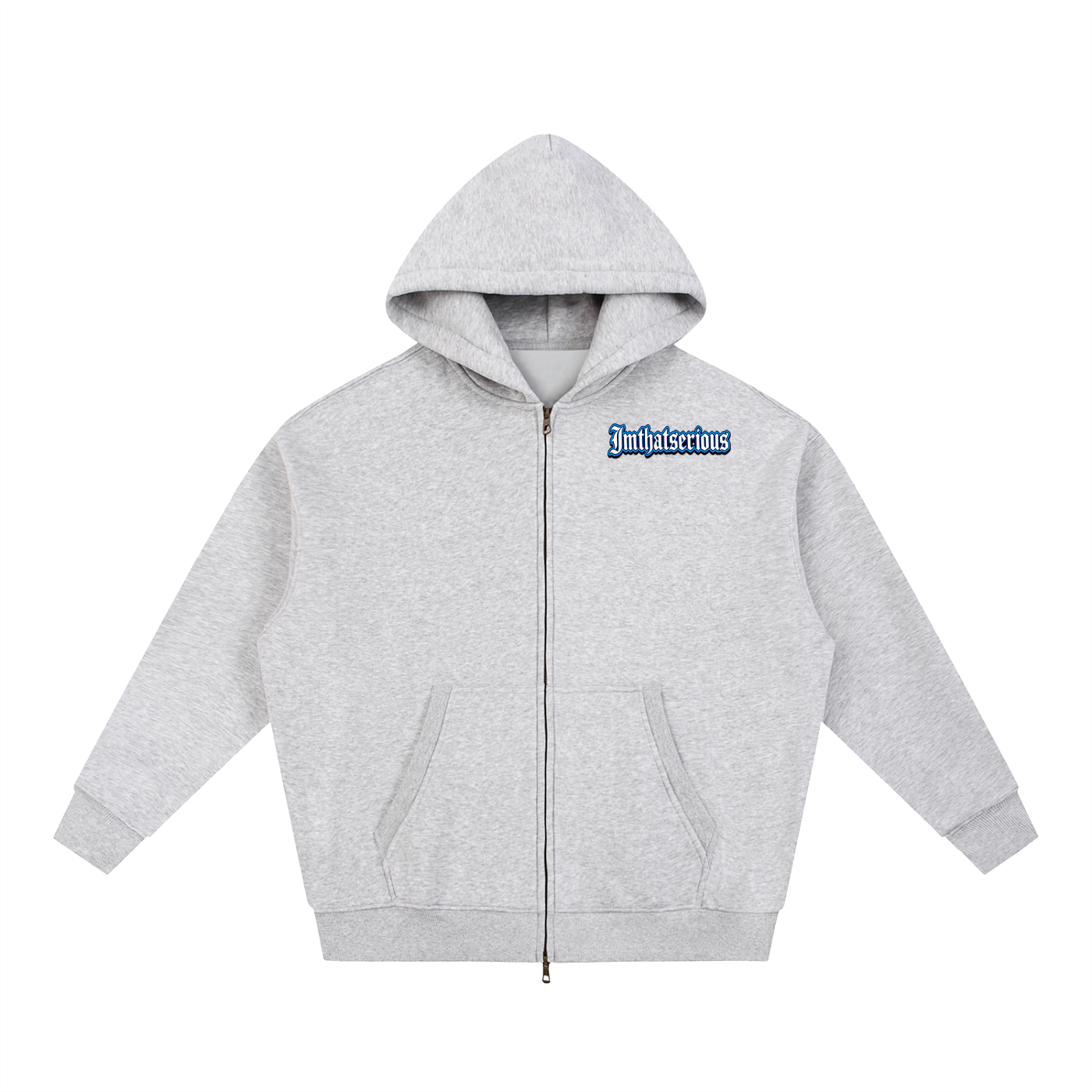 Oversized Fleece Boxy Hoodie,Men,Men Hoodie,IMTHATSERIOUS