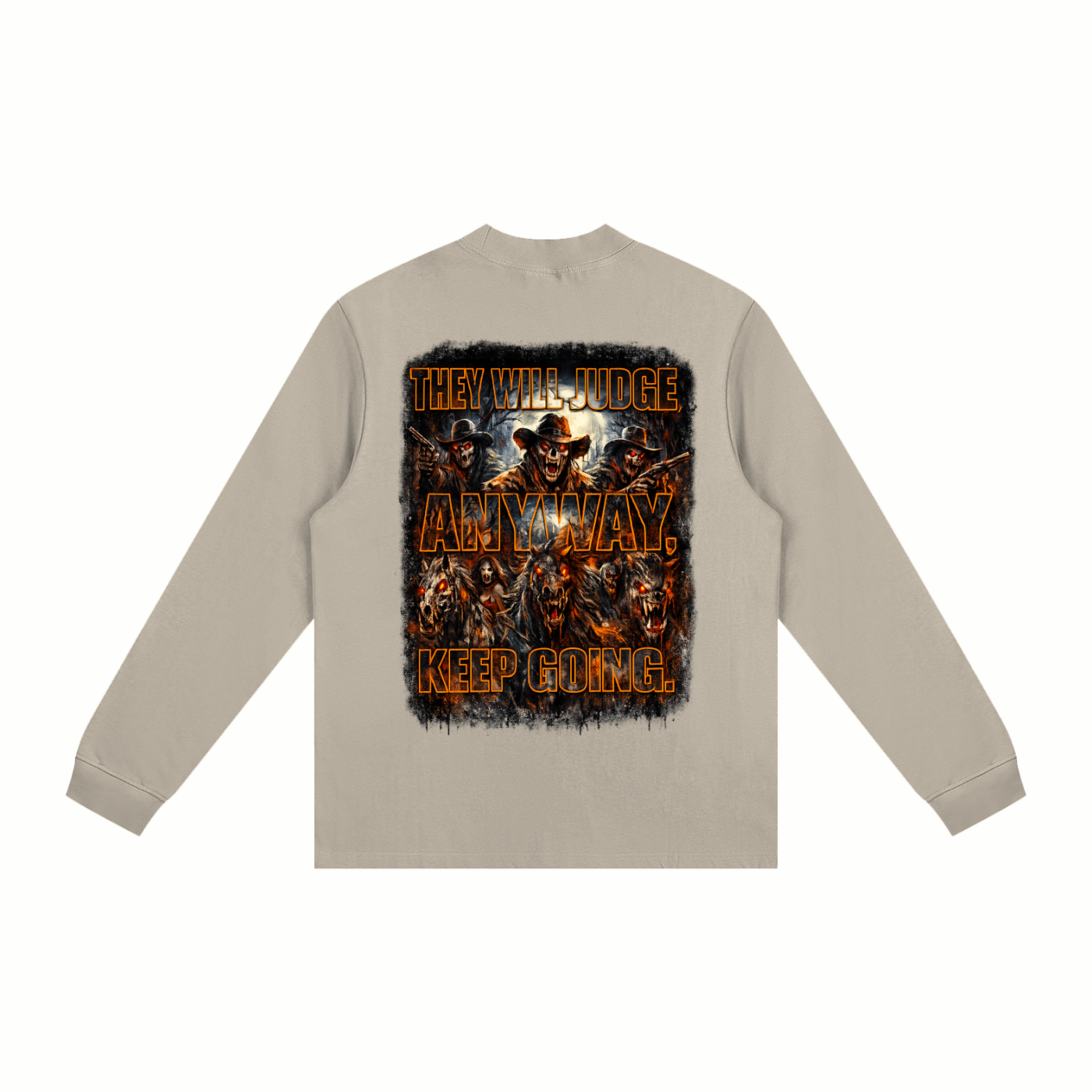 Non-Shrink Mock Neck Sweatshir,IMTHATSERIOUS,Men,Cowboy Vamps,Cowboy Vamps Sweatshirt,Cowboy Vamps Men Sweatshirt,Men Sweatshirt,Non Shrink Sweatshirt,Mock Neck Sweatshirt,Men Non Shrink Sweatshirt