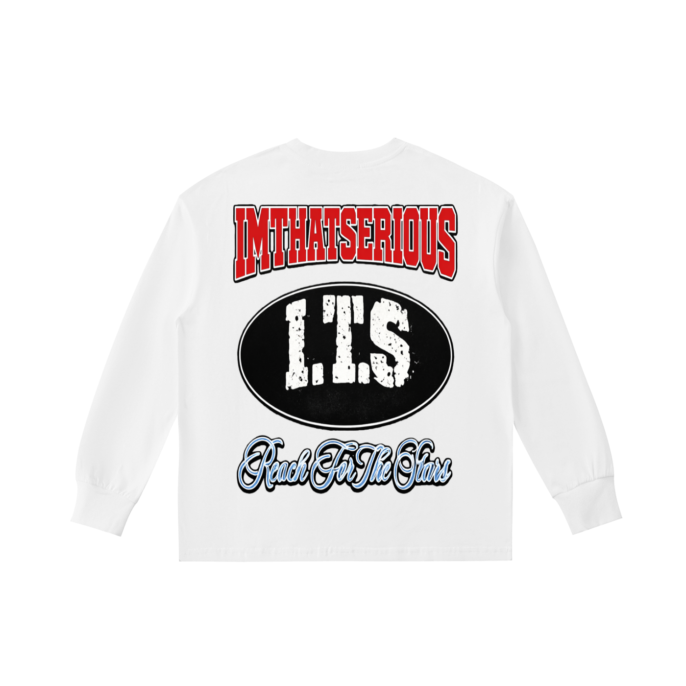 Cotton Long-Sleeve Tee,I.T.S,IMTHATSERIOUS,Kids,Reach For The Stars,Kids Cotton Long-Sleeve Tee,Cotton,Long Sleeve Tee,Reach For The Stars Kids Tee