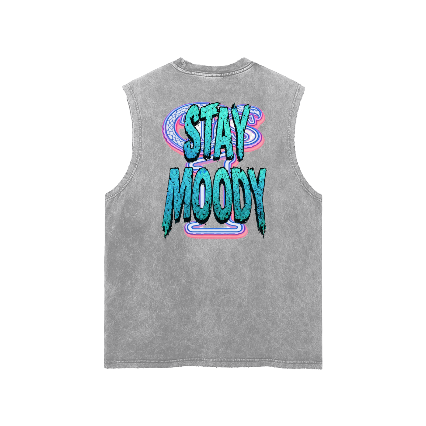 Snow Washed Frayed Hem Tank To,X,X Men,X Men Tank Top,Men,Men Tank Top,IMTHATSERIOUS