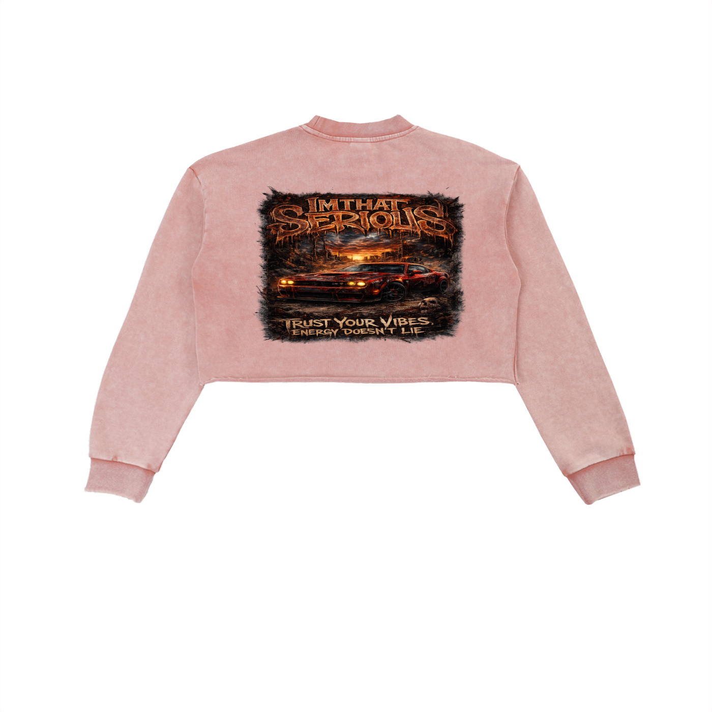 Snow Washed Raw Edge Cropped S,Gen X,Gen X Women,IMTHATSERIOUS,Gen X Women Sweatshirt,Women Snow Washed Sweatshirt,Women Raw Edge Cropped Sweatsh,Women Cropped Sweatshirt,Snow Washed Cropped Sweatshirt,Raw Edge Cropped Sweatshirt