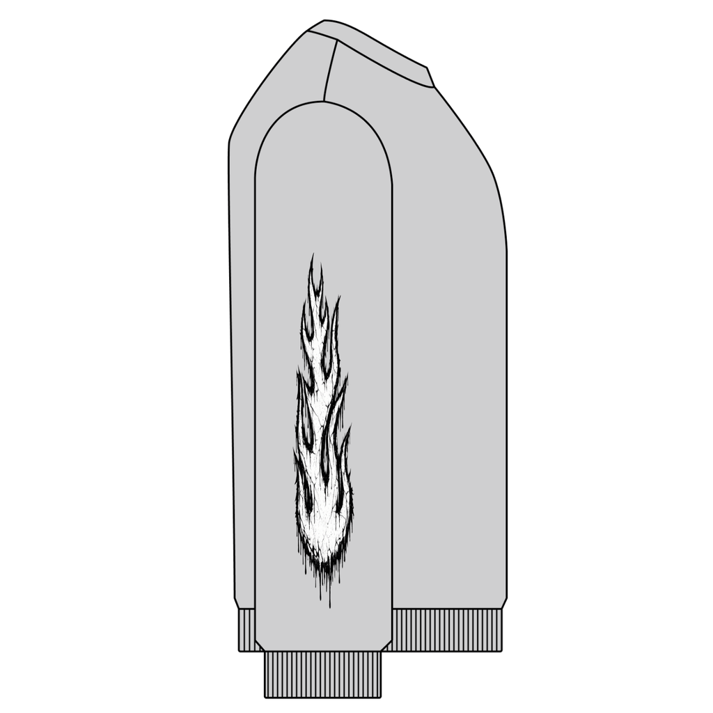 Snow Washed Oversized Sweatshi,Smoke,Smoke Men,Smoke Men Sweatshirt,Men,Men Sweatshirt,IMTHATSERIOUS