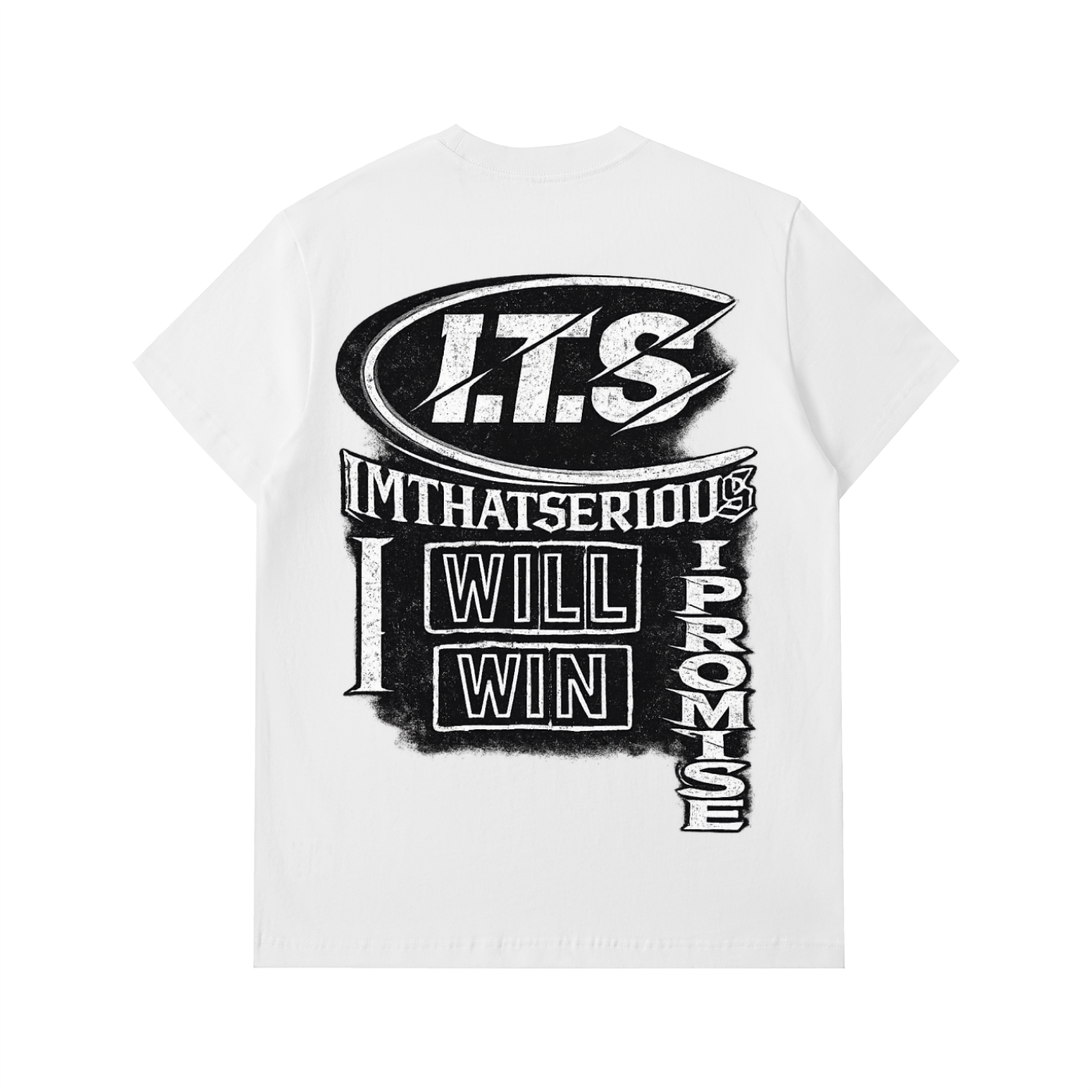 Heavyweight Cotton T-Shirt,I Will Win,I Will Win T-Shirt,Cotton,Cotton T-shirt,I Will Win Cotton T-shirt,T-shirt,Men,IMTHATSERIOUS,Men T-shirt