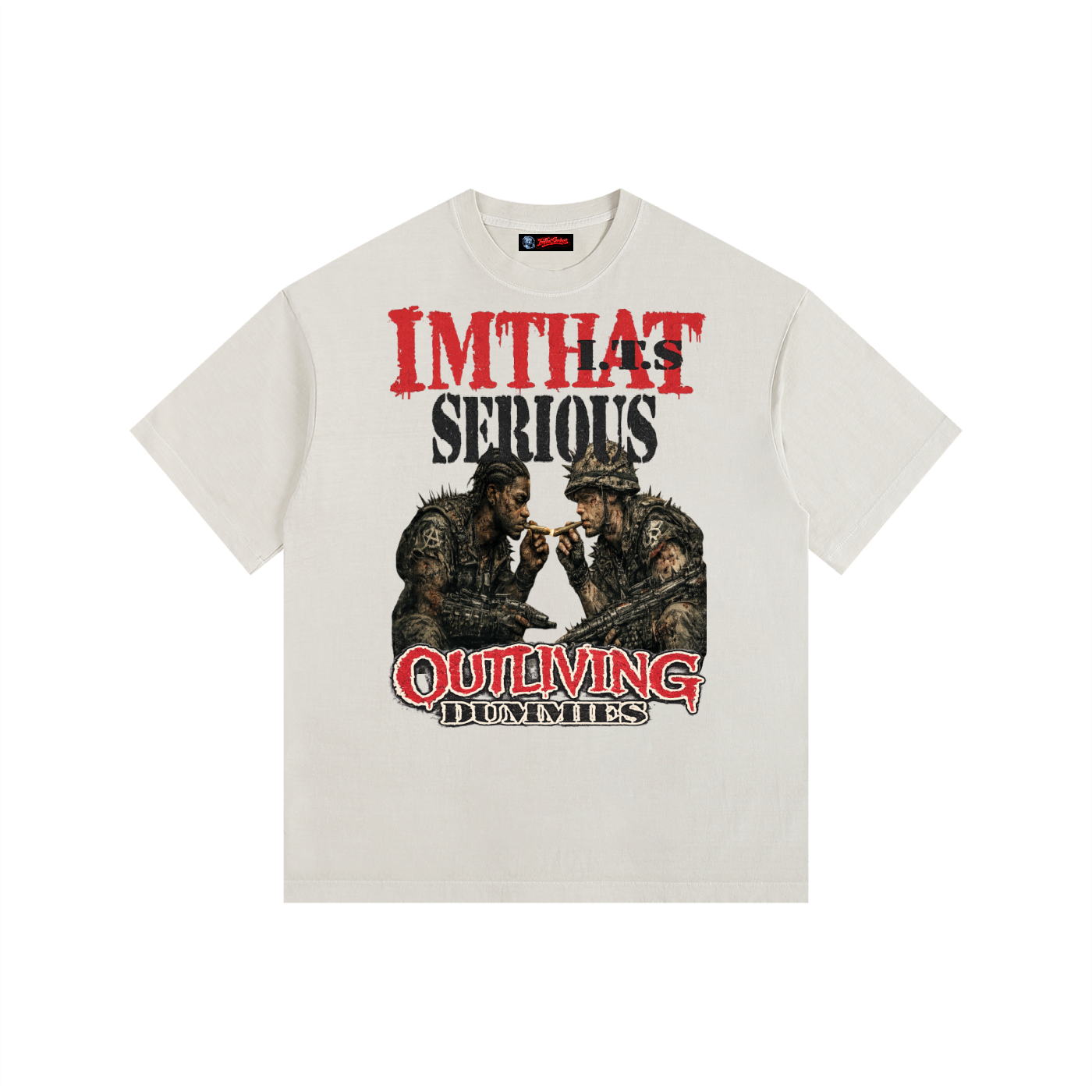 War Gas Mud,War Gas Mud Men,War Gas Mud T-Shirt,War Gas Mud Men T-Shirt,IMTHATSERIOUS,Men,Vintage Washed Oversized Cotto,Men Vintage Washed T-Shirt,Men Cotton T-Shirt,Men Oversized T-Shirt