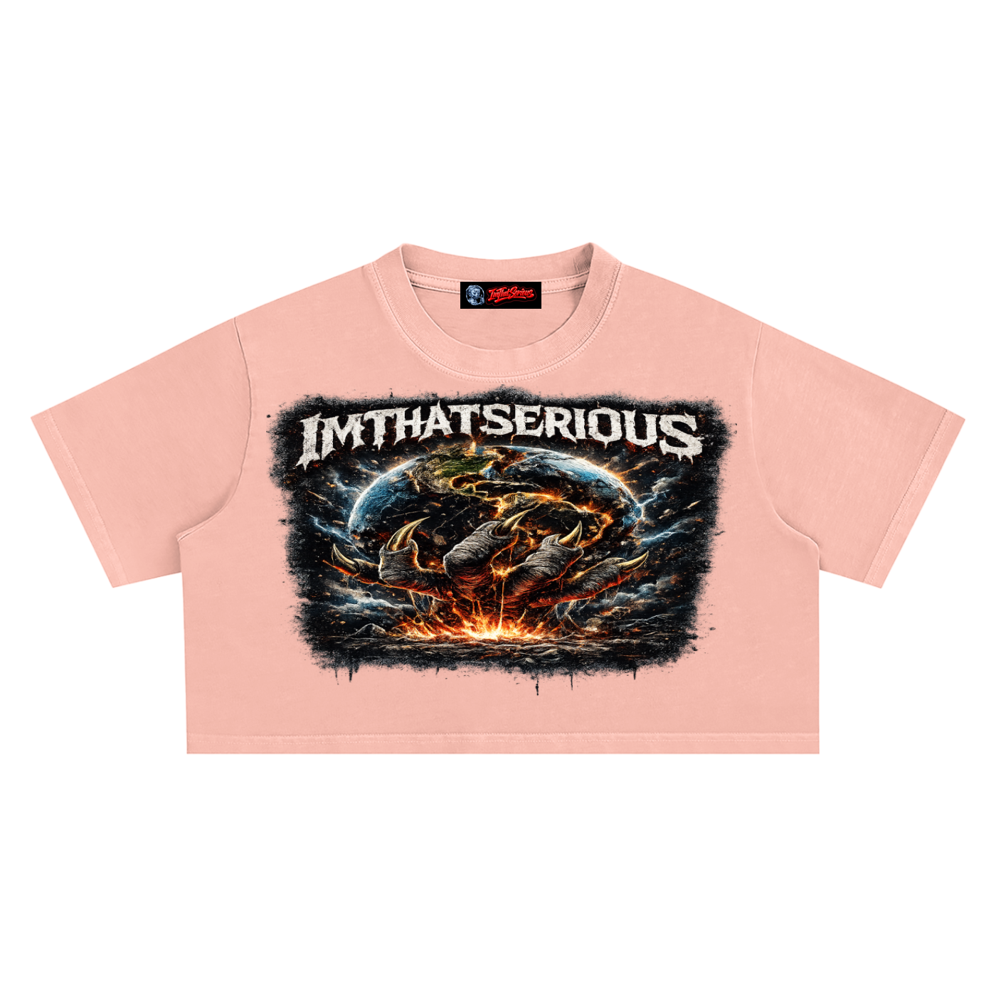 Snow Washed Crop Top,Women,Creator,IMTHATSERIOUS,Creator Women,Creator Women Crop Top,Crop Top,Snow Washed,Women Crop Top